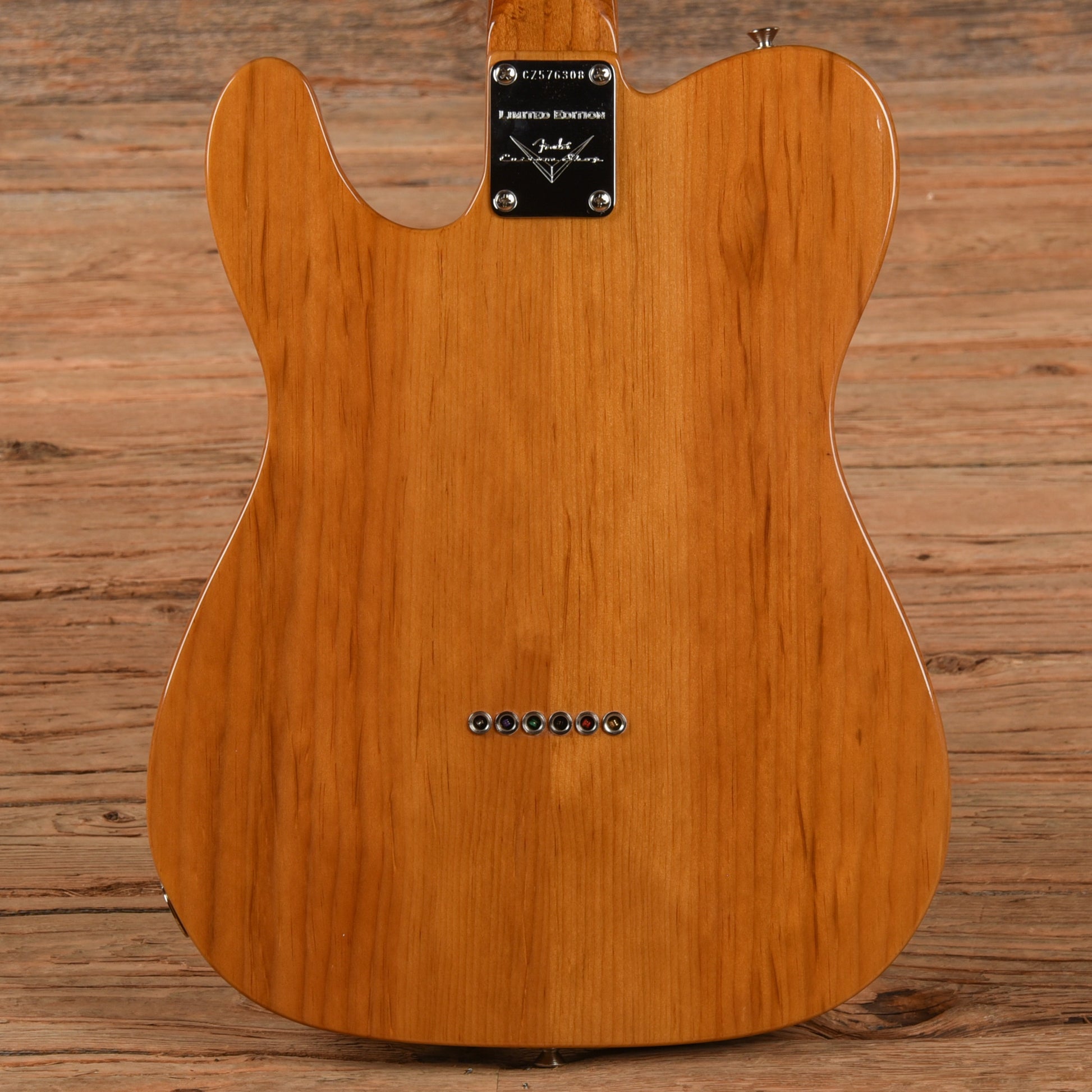 Fender Custom Shop Artisan Knotty Pine Telecaster Thinline Natural 2024 Electric Guitars / Solid Body