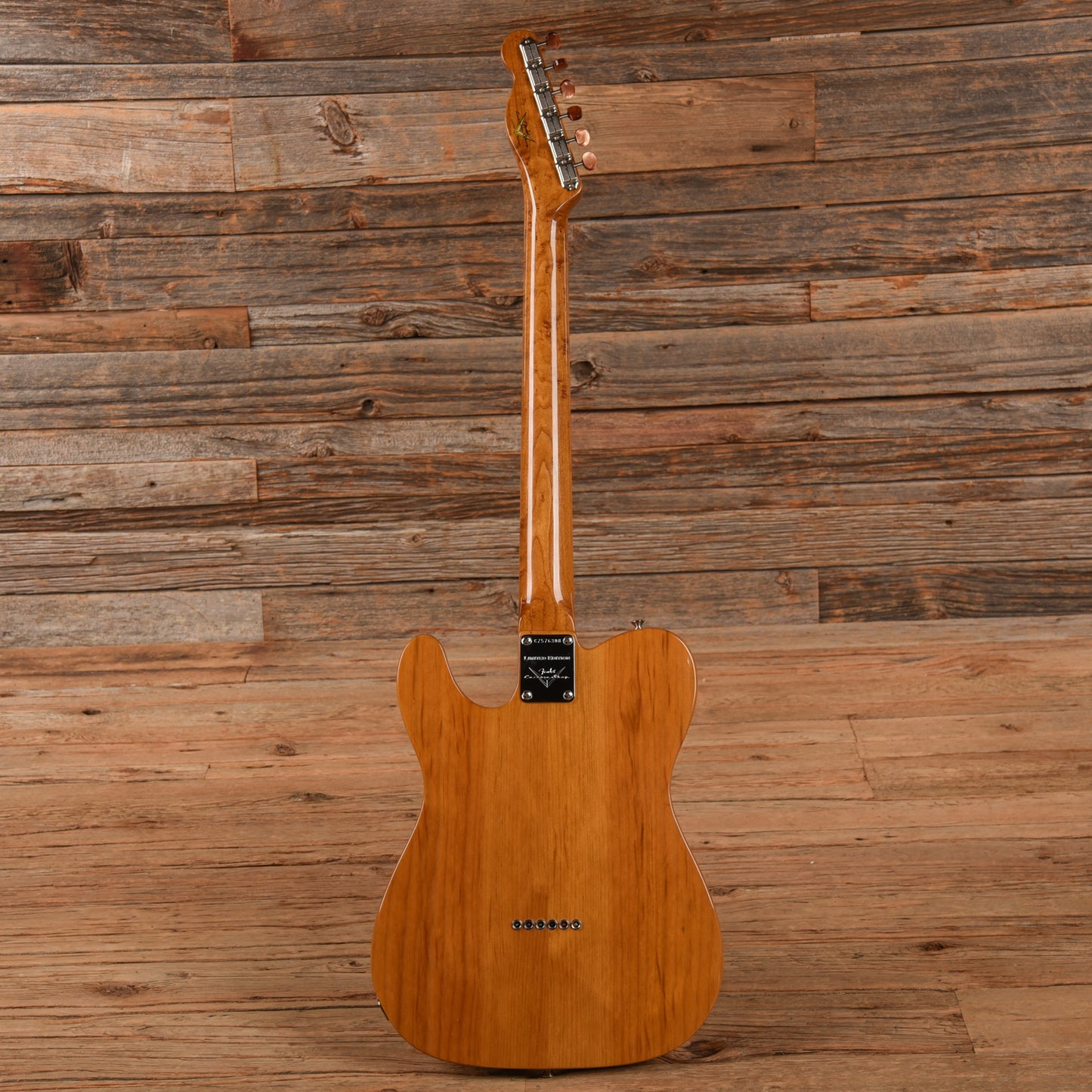 Fender Custom Shop Artisan Knotty Pine Telecaster Thinline Natural 2024 Electric Guitars / Solid Body