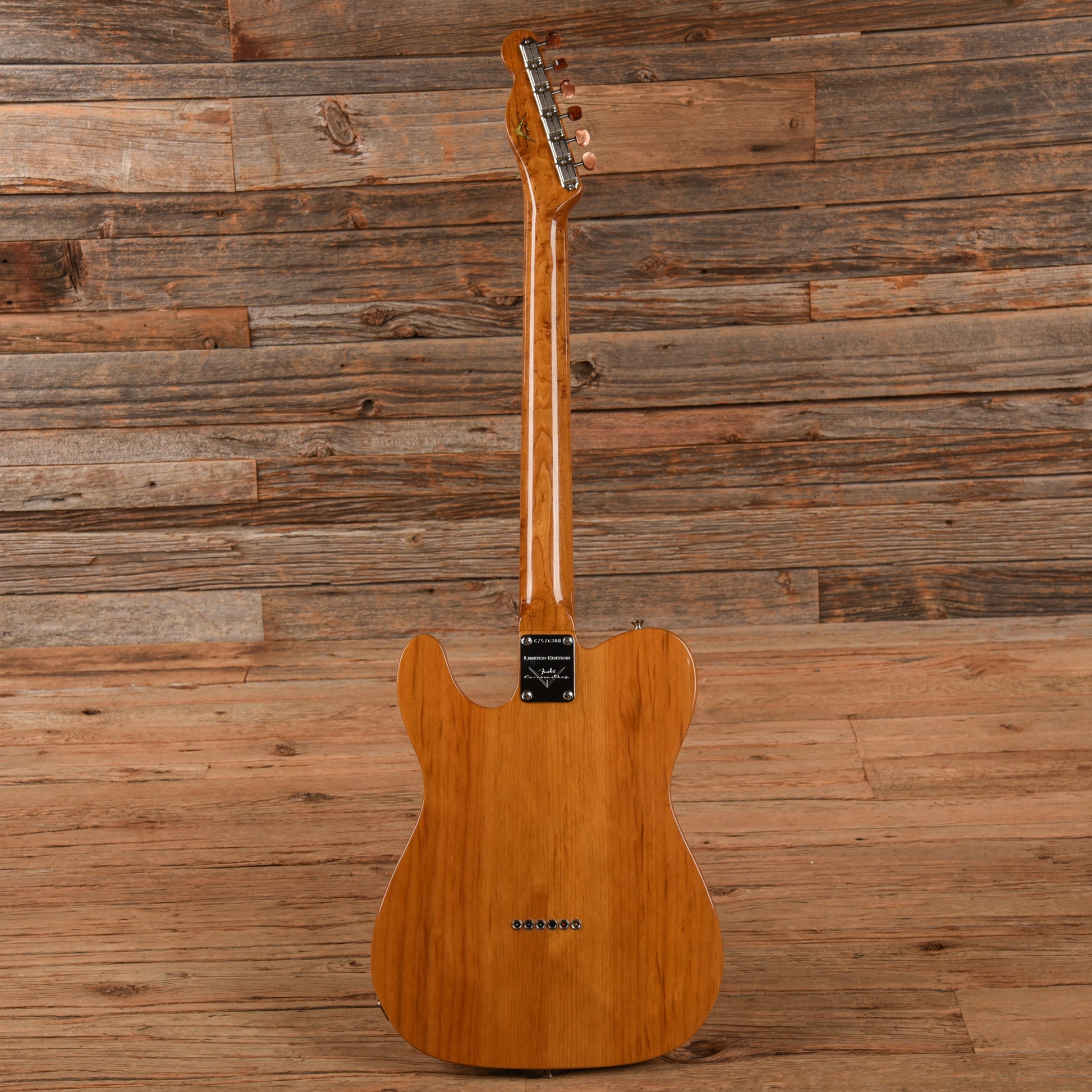 Fender Custom Shop Artisan Knotty Pine Telecaster Thinline Natural 2024 Electric Guitars / Solid Body
