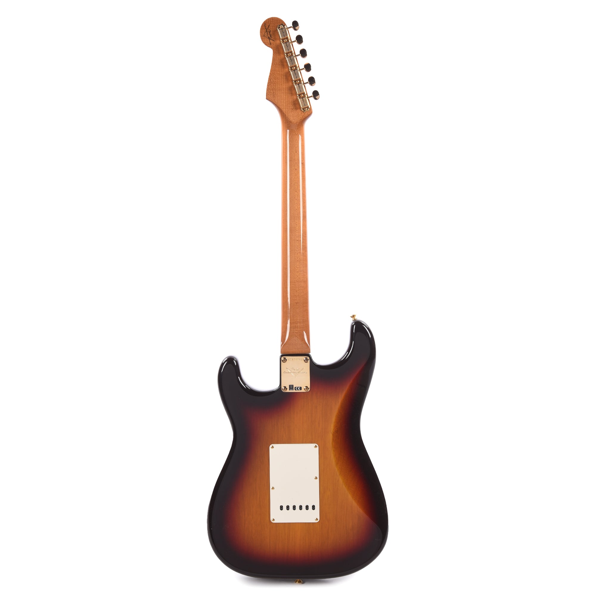 Fender Custom Shop Artisan Korina Stratocaster Chocolate 3-Color Sunburst Electric Guitars / Solid Body