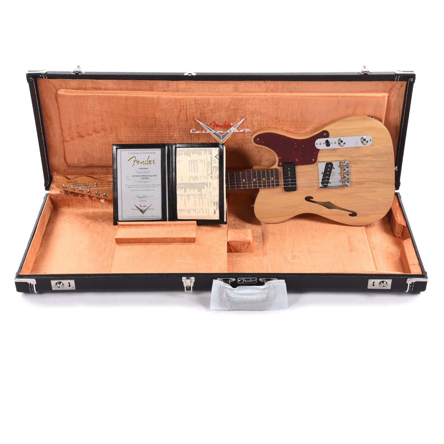 Fender Custom Shop Artisan Korina Telecaster Aged Natural Electric Guitars / Solid Body