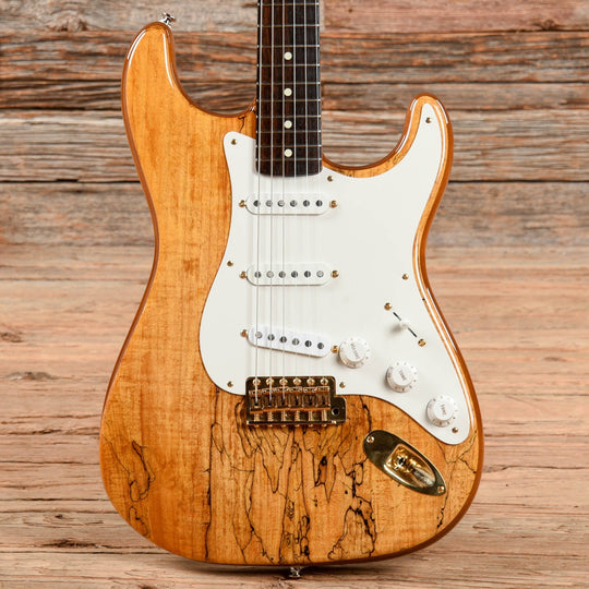 Fender Custom Shop Artisan Spalted Maple Stratocaster (w/ 1997 Custom shop Fender neck) Natural 2018 Electric Guitars / Solid Body