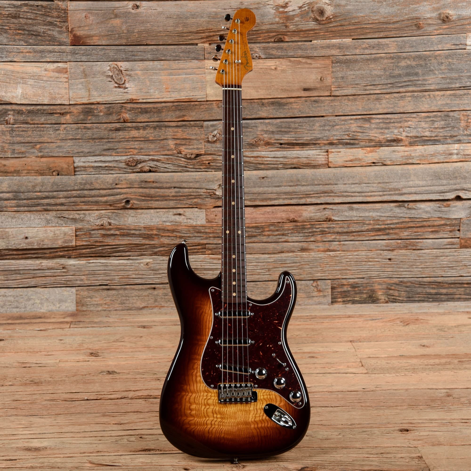 Fender Custom Shop Artisan Stratocaster Tamo Ash w/ 2020 Custom Shop Neck Sunburst 2018 Electric Guitars / Solid Body