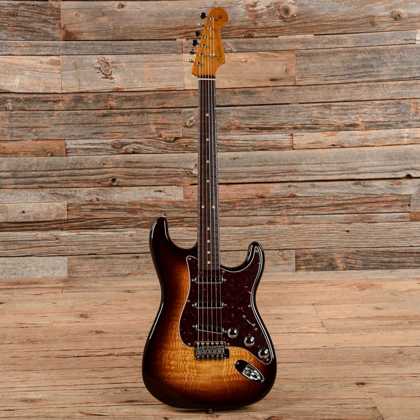 Fender Custom Shop Artisan Stratocaster Tamo Ash w/ 2020 Custom Shop Neck Sunburst 2018 Electric Guitars / Solid Body