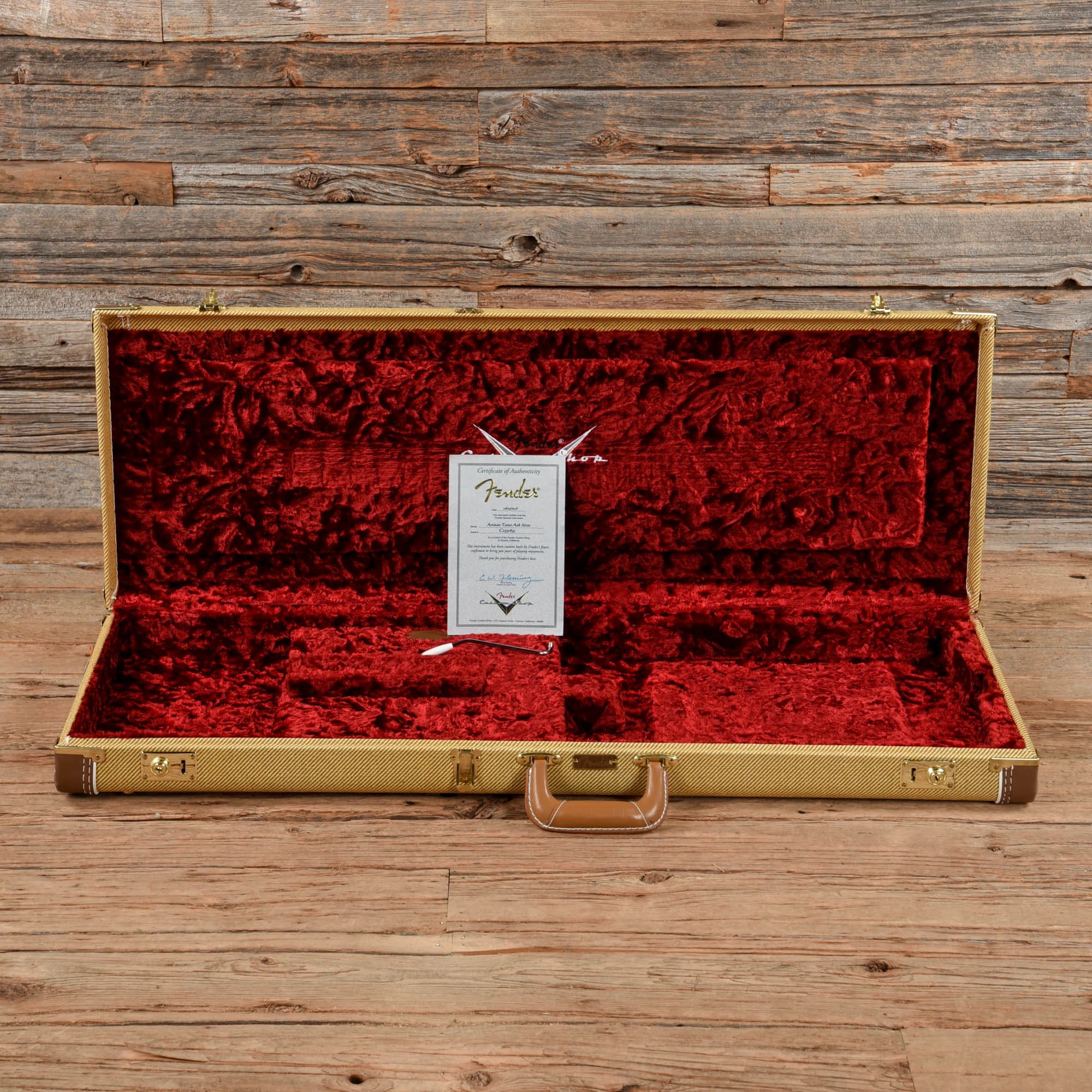 Fender Custom Shop Artisan Stratocaster Tamo Ash w/ 2020 Custom Shop Neck Sunburst 2018 Electric Guitars / Solid Body