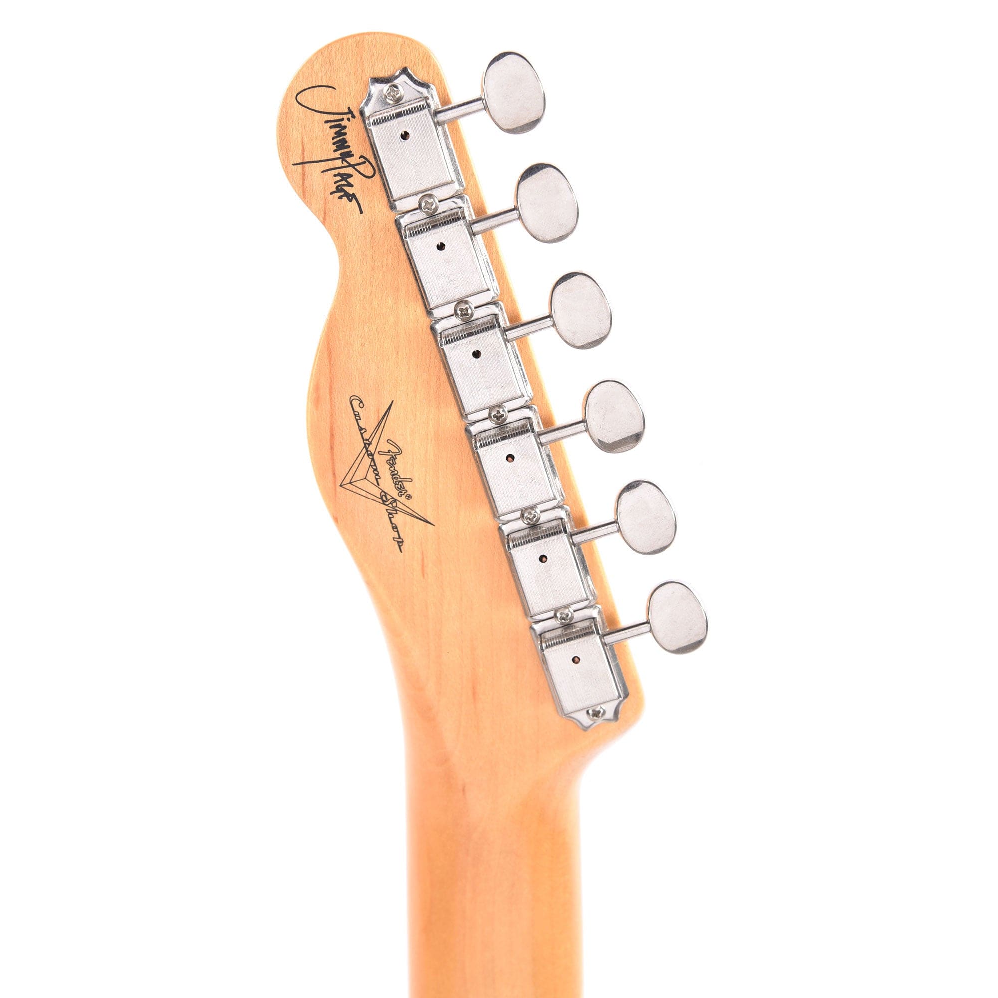Fender Custom Shop Artist Jimmy Page Signature Telecaster Journeyman Relic White Blonde Electric Guitars / Solid Body