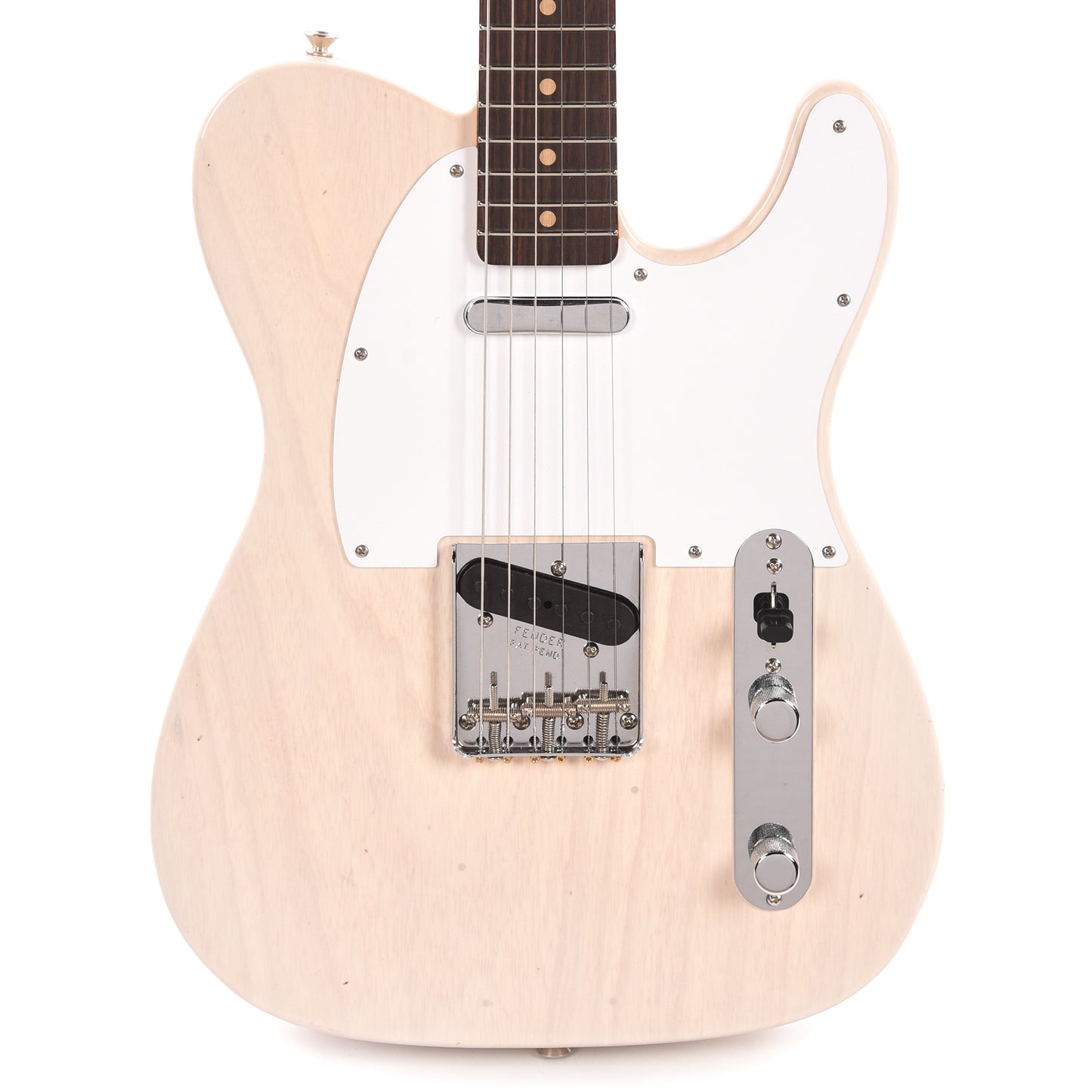 Fender Custom Shop Artist Jimmy Page Signature Telecaster Journeyman Relic White Blonde Electric Guitars / Solid Body