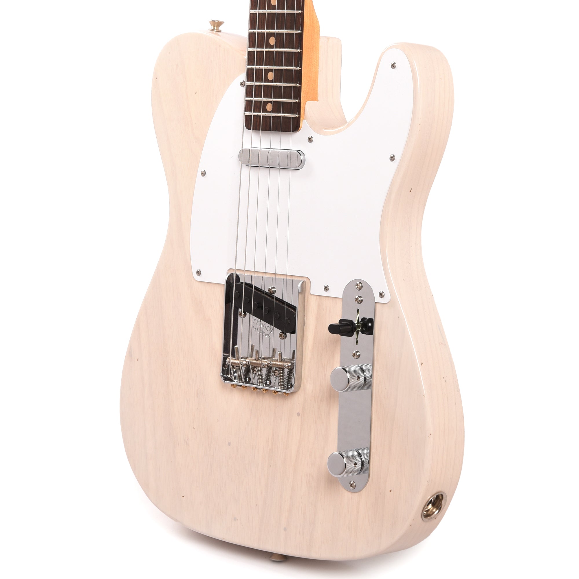 Fender Custom Shop Artist Jimmy Page Signature Telecaster Journeyman Relic White Blonde Electric Guitars / Solid Body