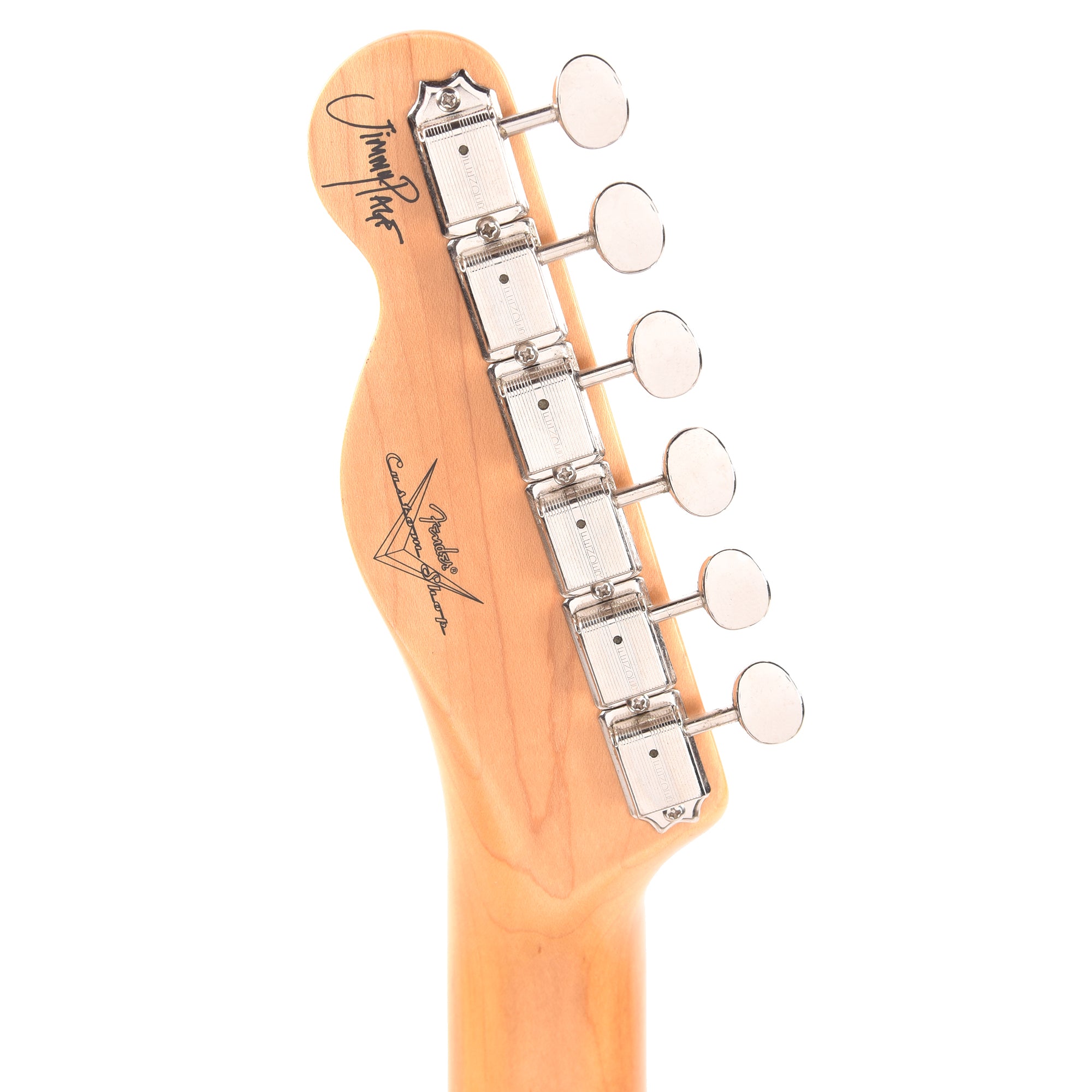 Fender Custom Shop Artist Jimmy Page Signature Telecaster Journeyman Relic White Blonde Electric Guitars / Solid Body