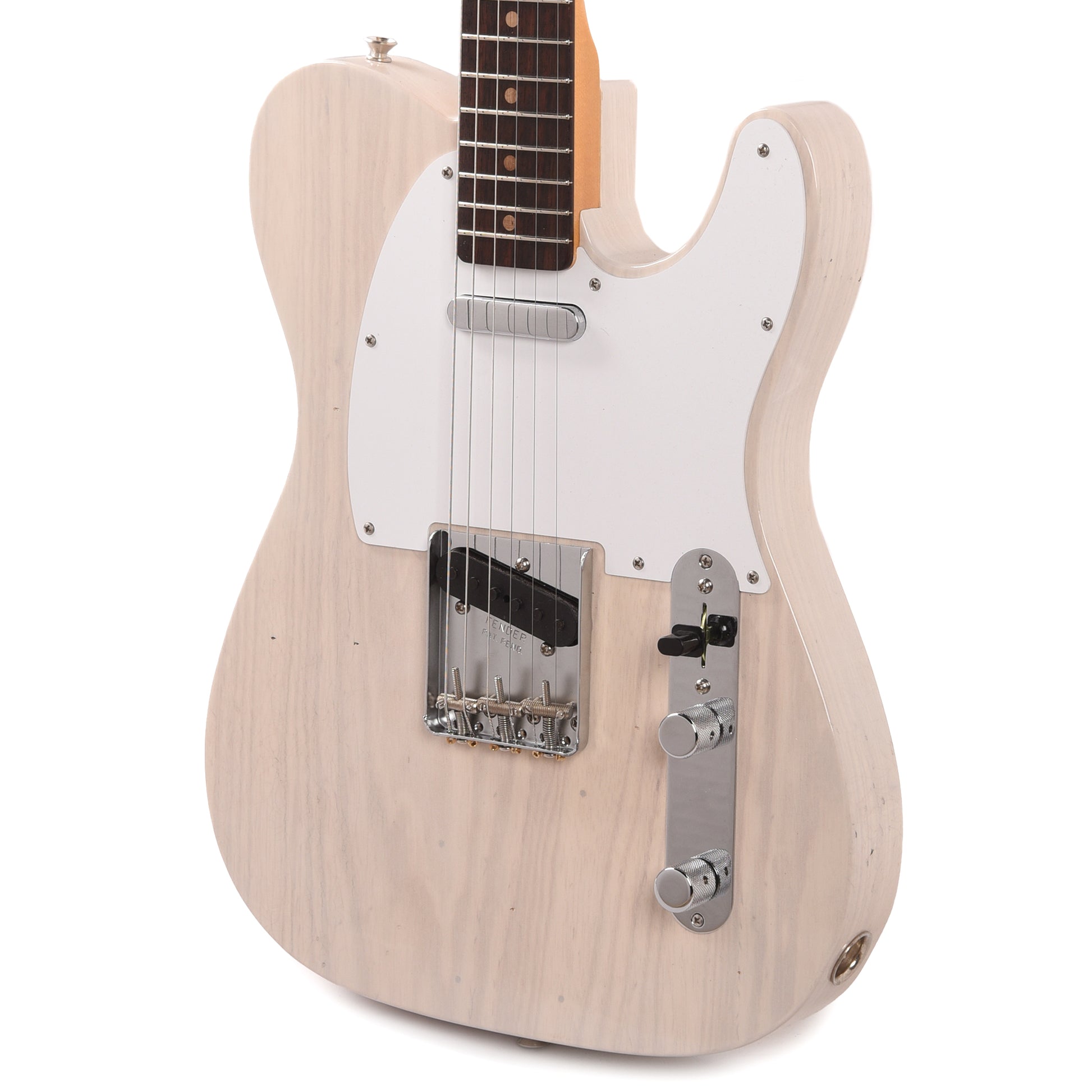 Fender Custom Shop Artist Jimmy Page Signature Telecaster Journeyman Relic White Blonde Electric Guitars / Solid Body