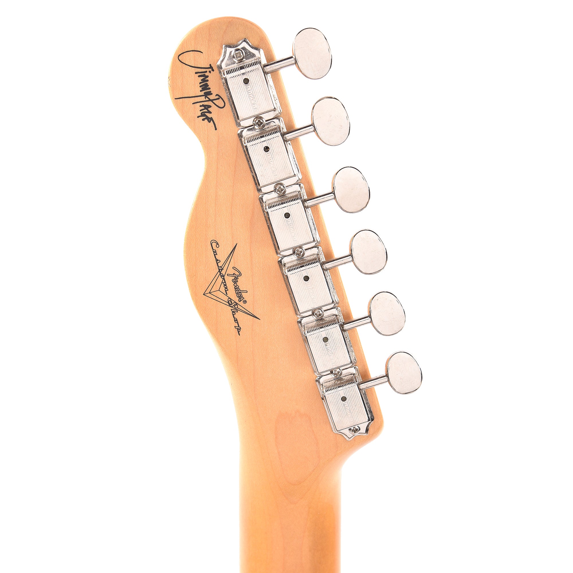 Fender Custom Shop Artist Jimmy Page Signature Telecaster Journeyman Relic White Blonde Electric Guitars / Solid Body