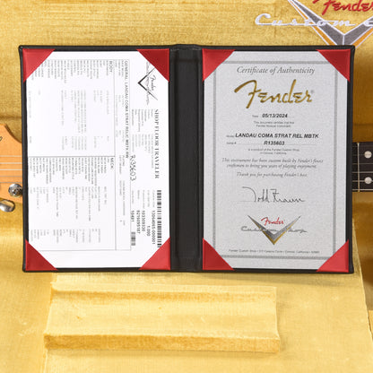 Fender Custom Shop Artist Michael Landau "Coma" Stratocaster Relic Coma Red Master Built by Todd Krause Electric Guitars / Solid Body