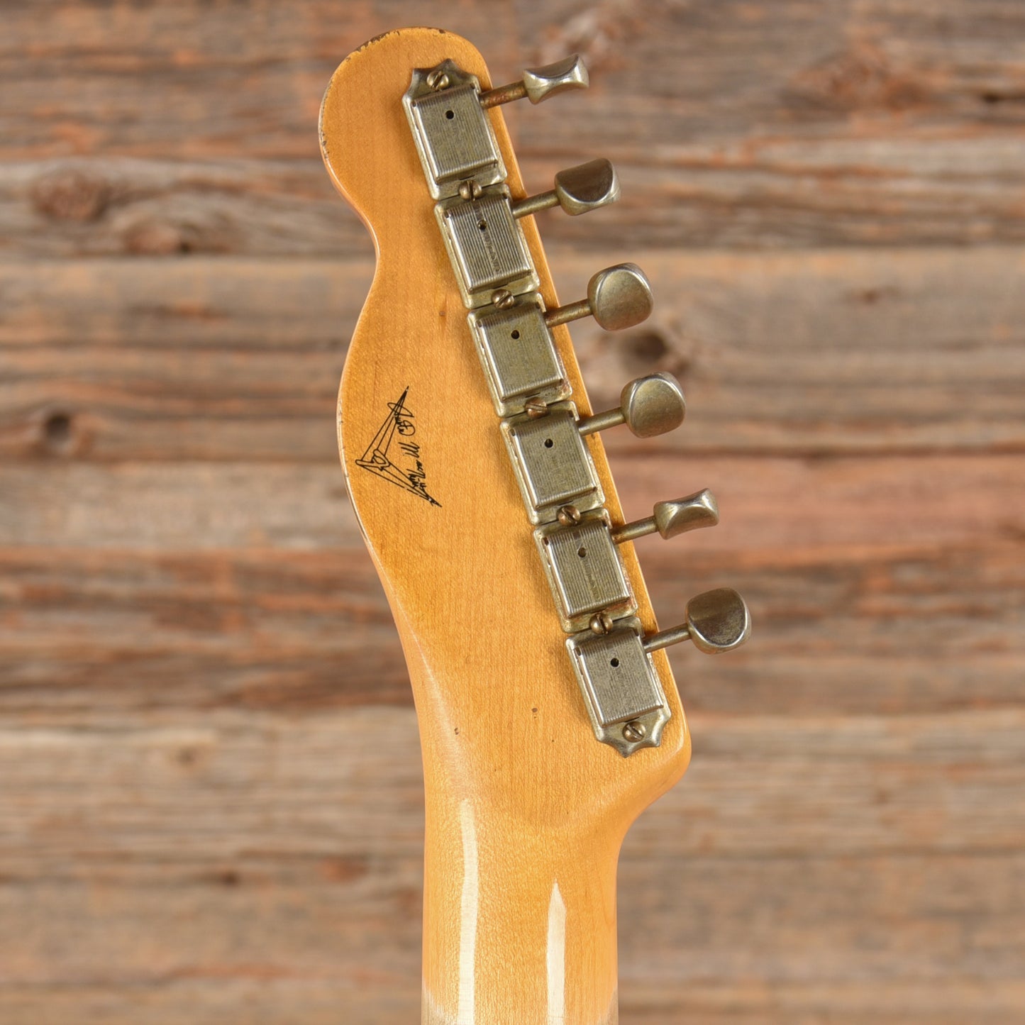 Fender Custom Shop Austin MacNutt Masterbuilt '52 Telecaster Relic "Chicago Special" Faded Aged Nocaster Blonde 2023 Electric Guitars / Solid Body