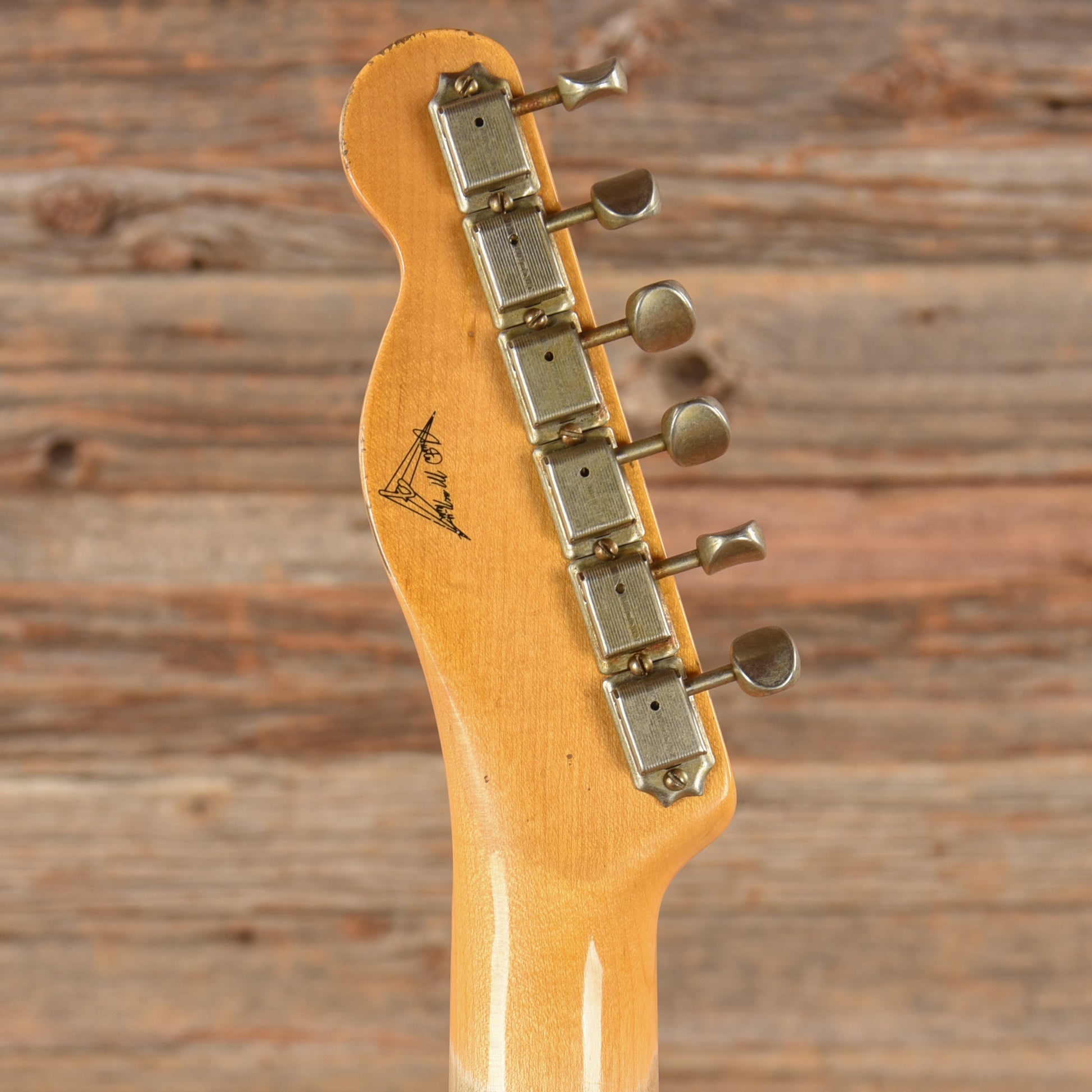 Fender Custom Shop Austin MacNutt Masterbuilt '52 Telecaster Relic "Chicago Special" Faded Aged Nocaster Blonde 2023 Electric Guitars / Solid Body
