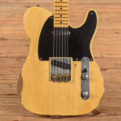 Fender Custom Shop Austin MacNutt Masterbuilt '52 Telecaster Relic "Chicago Special" Faded Aged Nocaster Blonde 2023 Electric Guitars / Solid Body