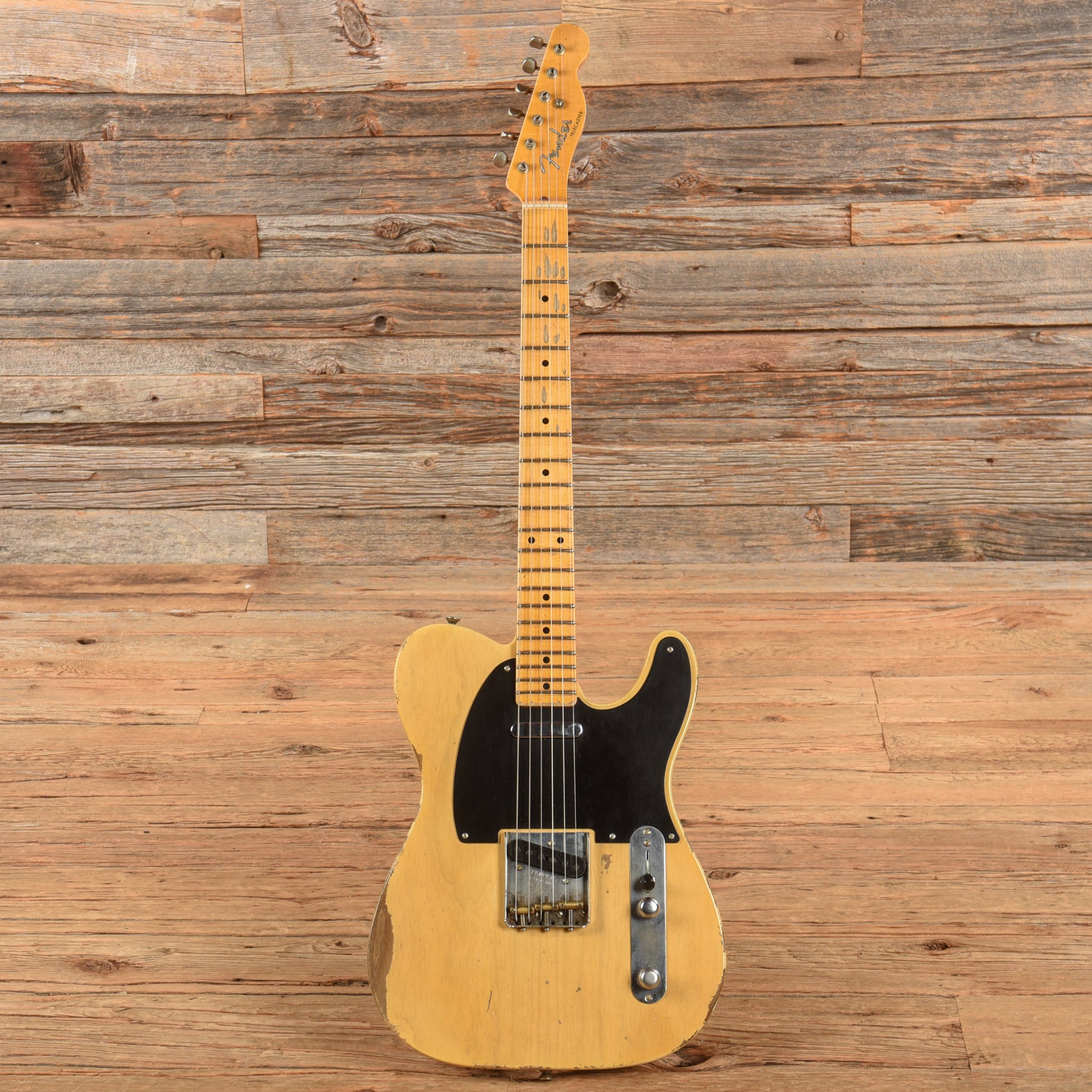 Fender Custom Shop Austin MacNutt Masterbuilt '52 Telecaster Relic "Chicago Special" Faded Aged Nocaster Blonde 2023 Electric Guitars / Solid Body