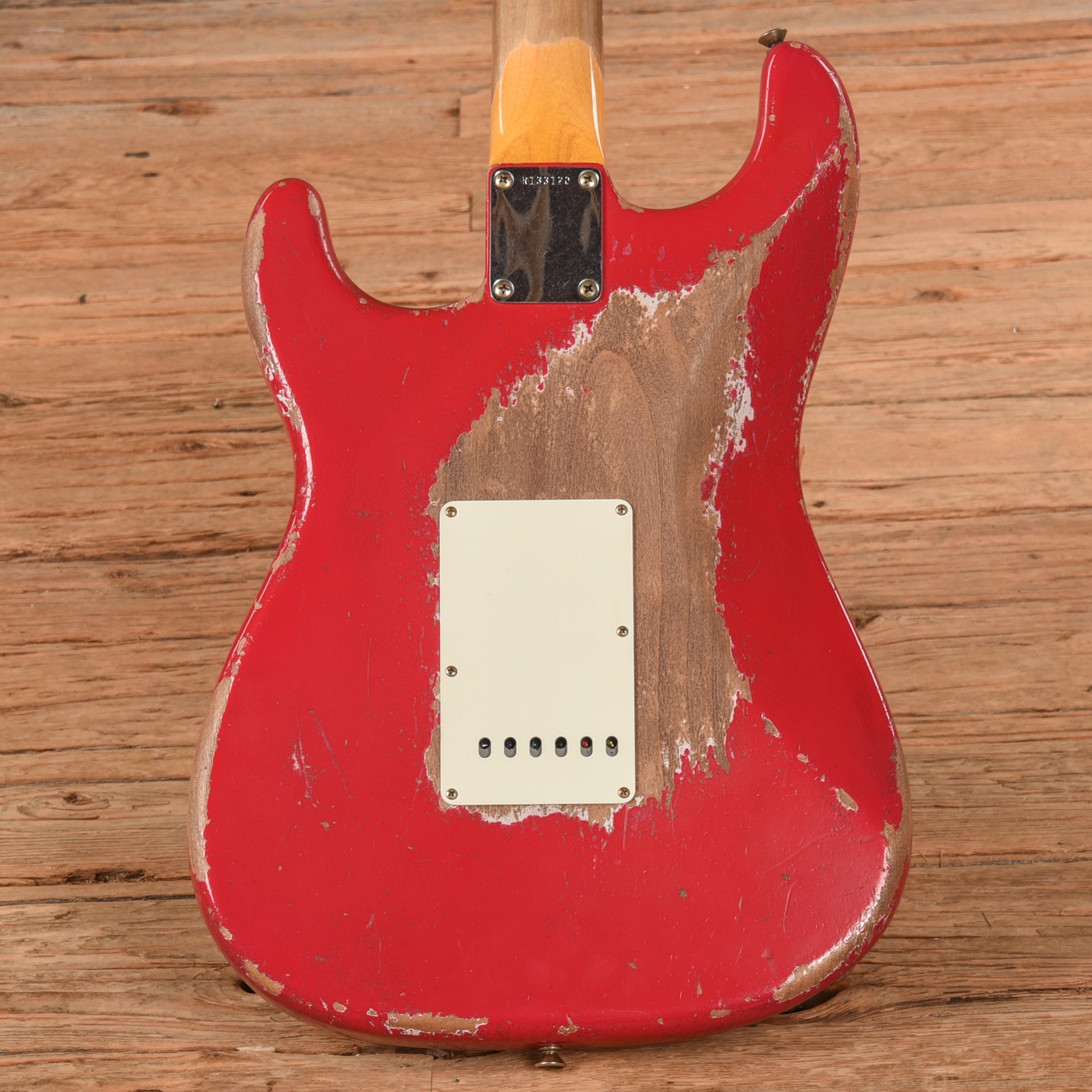 Fender Custom Shop Austin MacNutt Masterbuilt '60 Stratocaster Super Heavy Relic Fiesta Red 2024 Electric Guitars / Solid Body