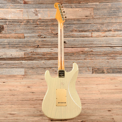 Fender Custom Shop Bone Tone '55 Stratocaster Relic Aged Honey Blonde 2023 Electric Guitars / Solid Body