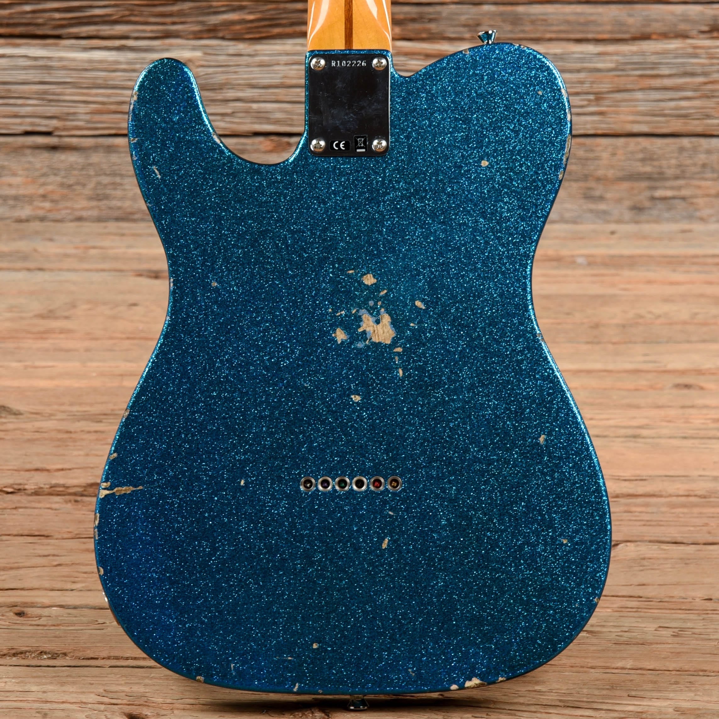 Fender Custom Shop Chicago Special 55 Telecaster Reissue Journeyman Relic Aged Blue Sparkle 2019 Electric Guitars / Solid Body