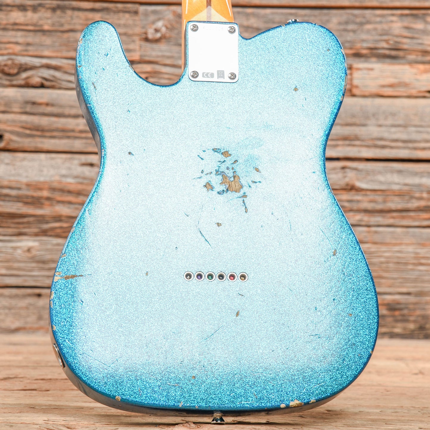 Fender Custom Shop Chicago Special 55 Telecaster Reissue Journeyman Relic Aged Blue Sparkle 2019 Electric Guitars / Solid Body