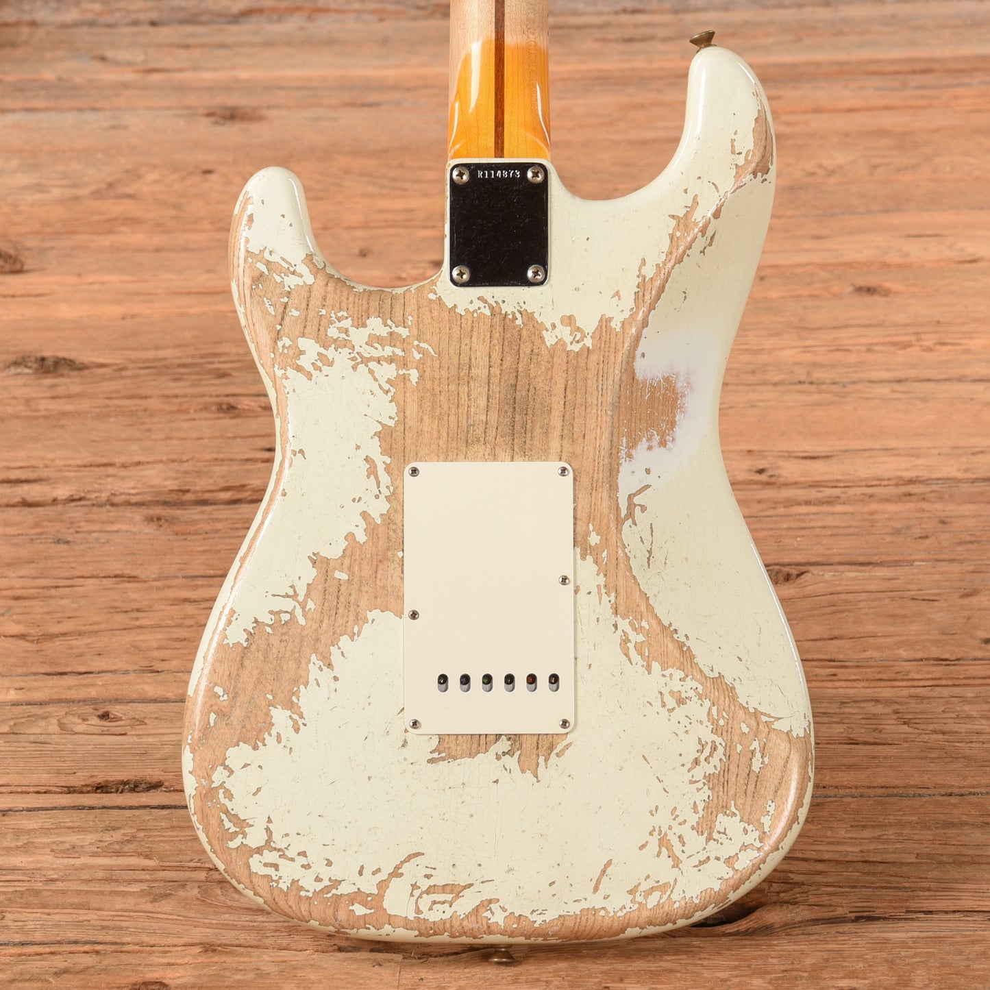 Fender Custom Shop "Chicago Special" '57 Stratocaster Super Heavy Relic Aged Olympic White 2021 Electric Guitars / Solid Body