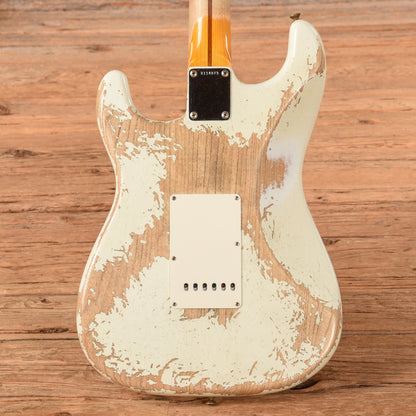 Fender Custom Shop "Chicago Special" '57 Stratocaster Super Heavy Relic Aged Olympic White 2021 Electric Guitars / Solid Body