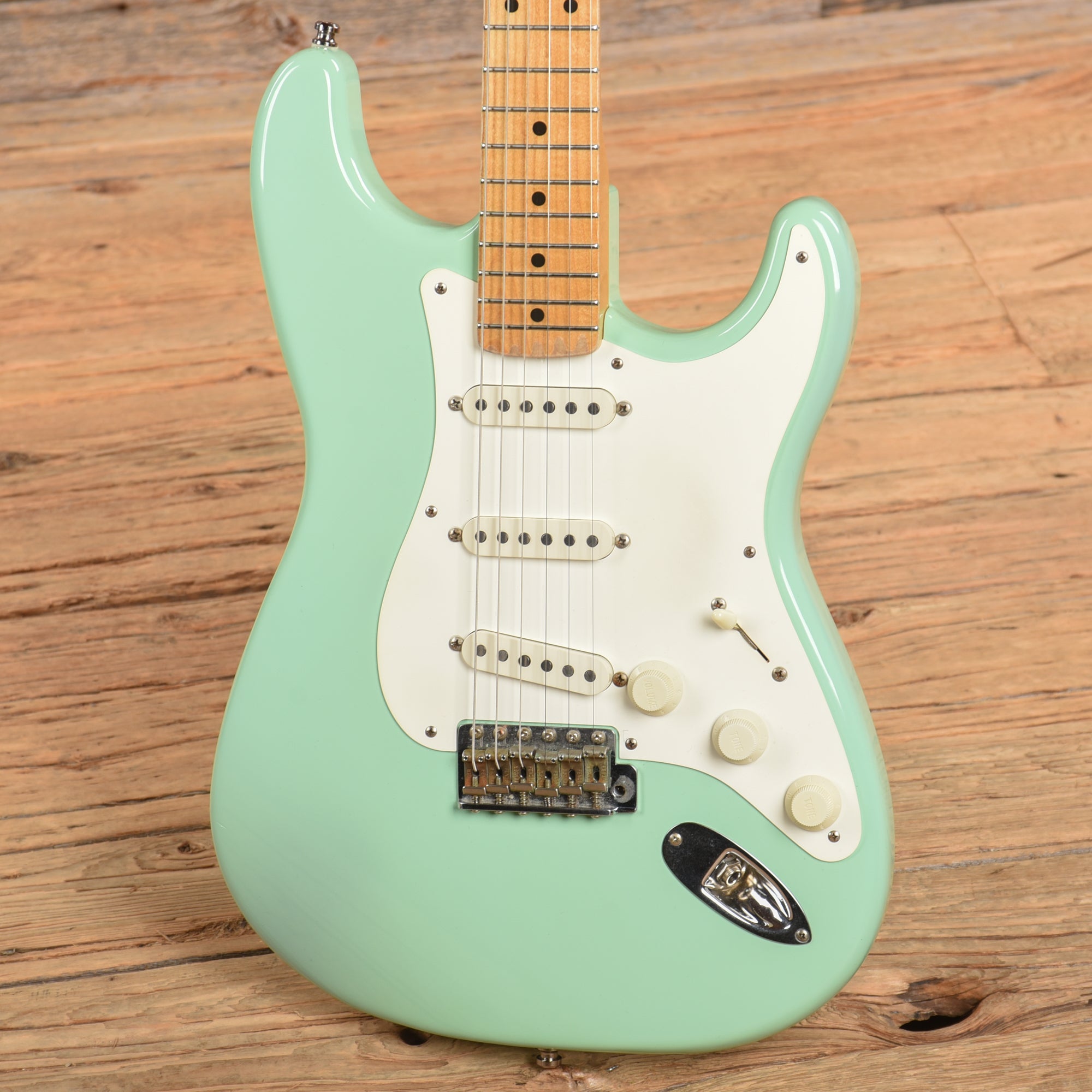 Fender Custom Shop Cunetto Stratocaster Surf Green 1998 Electric Guitars / Solid Body