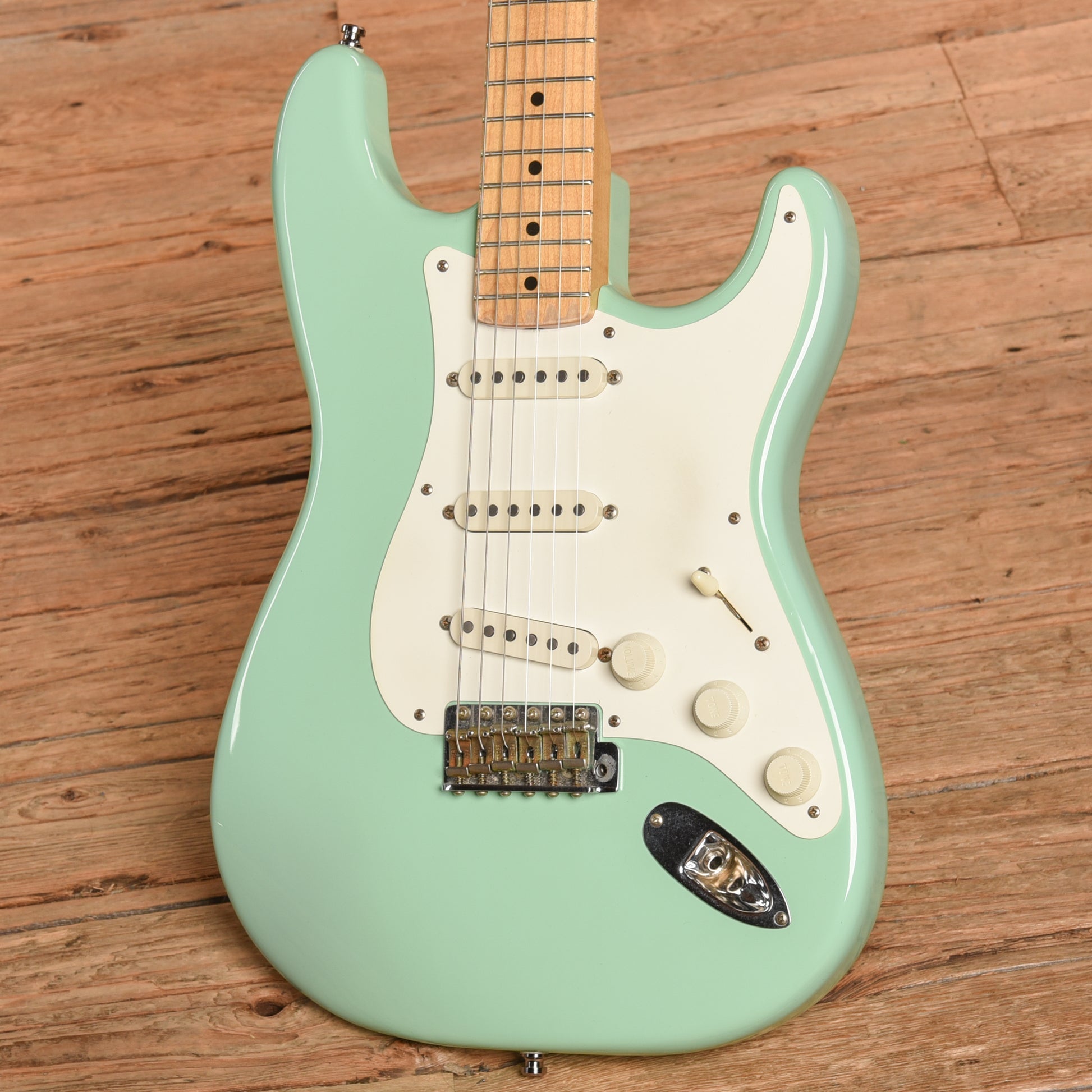 Fender Custom Shop Cunetto Stratocaster Surf Green 1998 Electric Guitars / Solid Body