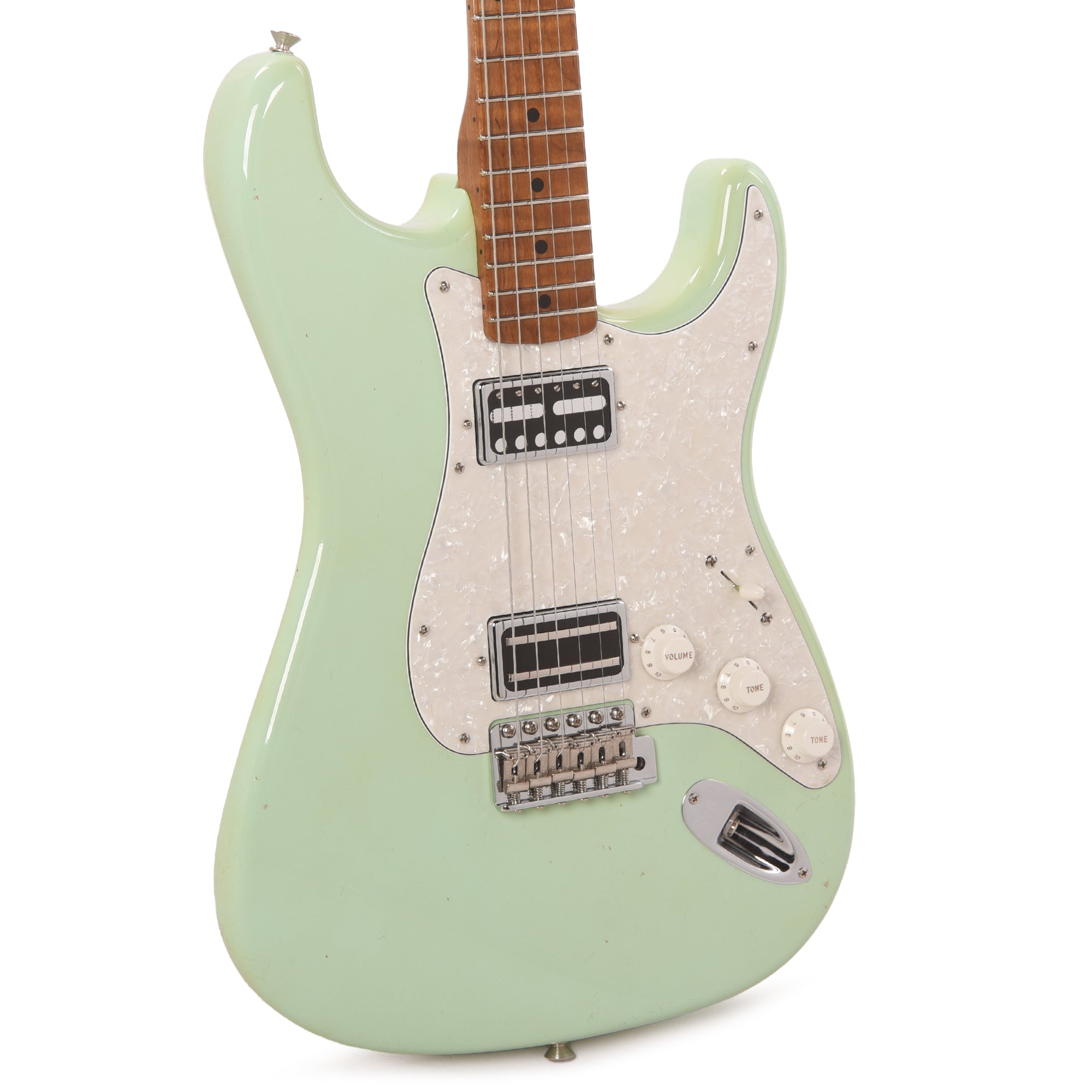 Fender Custom Shop Custom '50s Stratocaster HH Relic Aged Surf Green Apprentice Built by Dylan Del Pizzo-Howell Electric Guitars / Solid Body