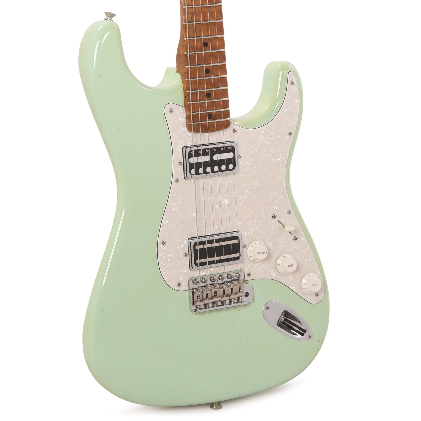 Fender Custom Shop Custom '50s Stratocaster HH Relic Aged Surf Green Apprentice Built by Dylan Del Pizzo-Howell Electric Guitars / Solid Body