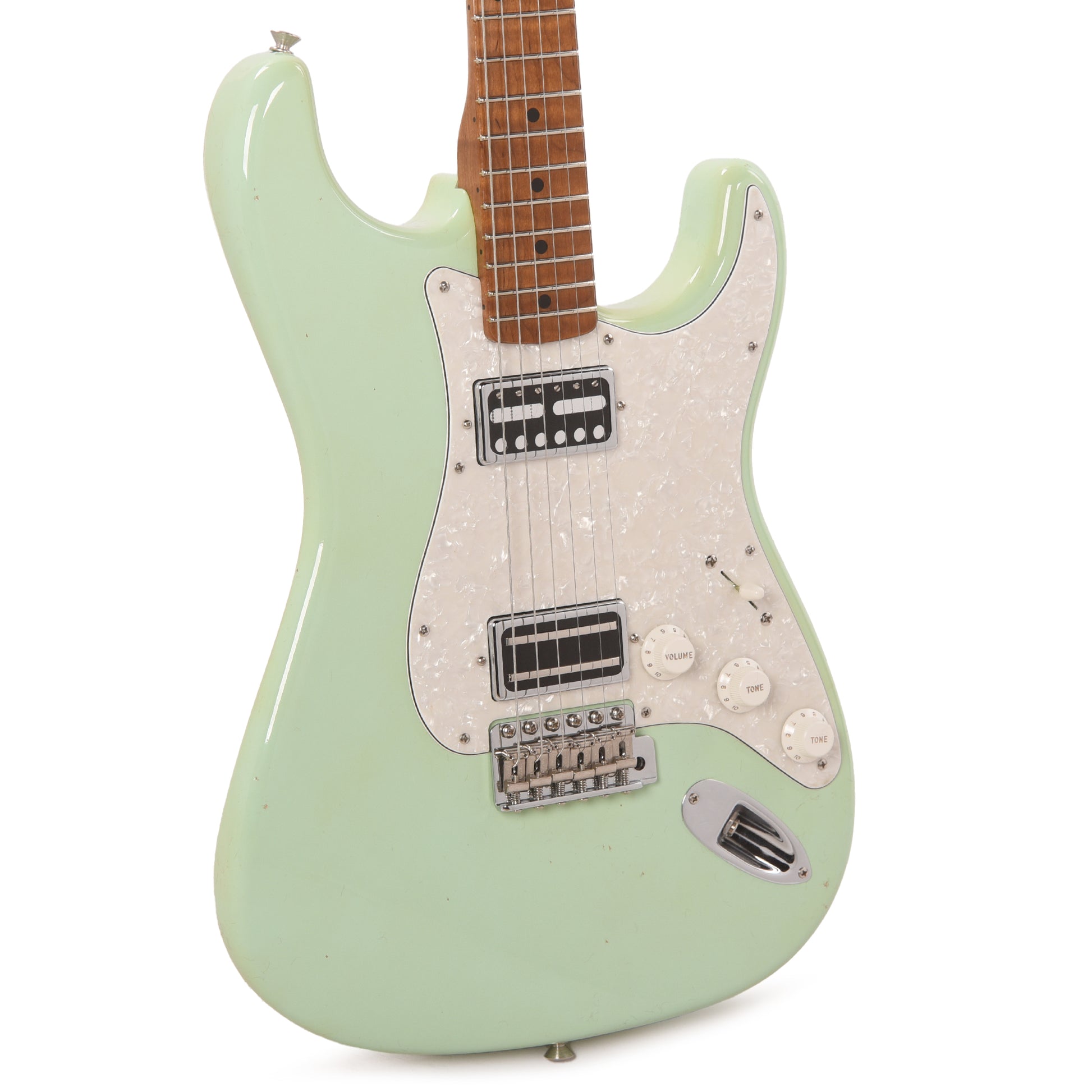 Fender Custom Shop Custom '50s Stratocaster HH Relic Aged Surf Green Apprentice Built by Dylan Del Pizzo-Howell Electric Guitars / Solid Body