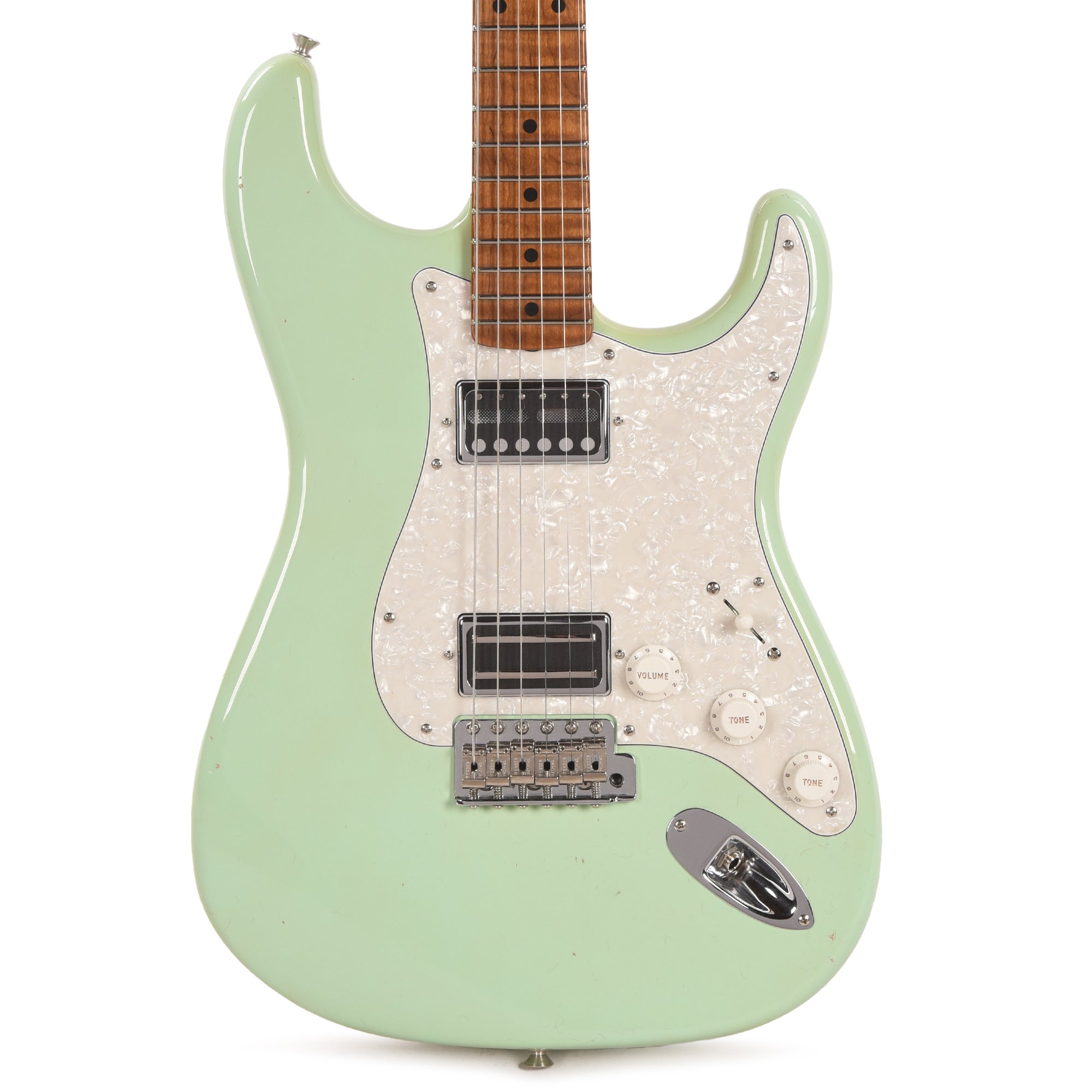 Fender Custom Shop Custom '50s Stratocaster HH Relic Aged Surf Green Apprentice Built by Dylan Del Pizzo-Howell Electric Guitars / Solid Body