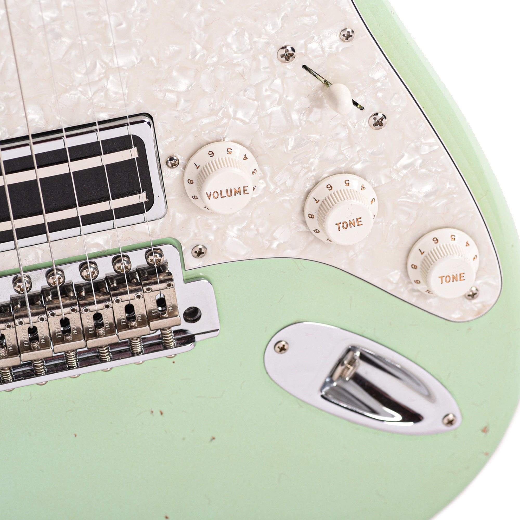Fender Custom Shop Custom '50s Stratocaster HH Relic Aged Surf Green Apprentice Built by Dylan Del Pizzo-Howell Electric Guitars / Solid Body