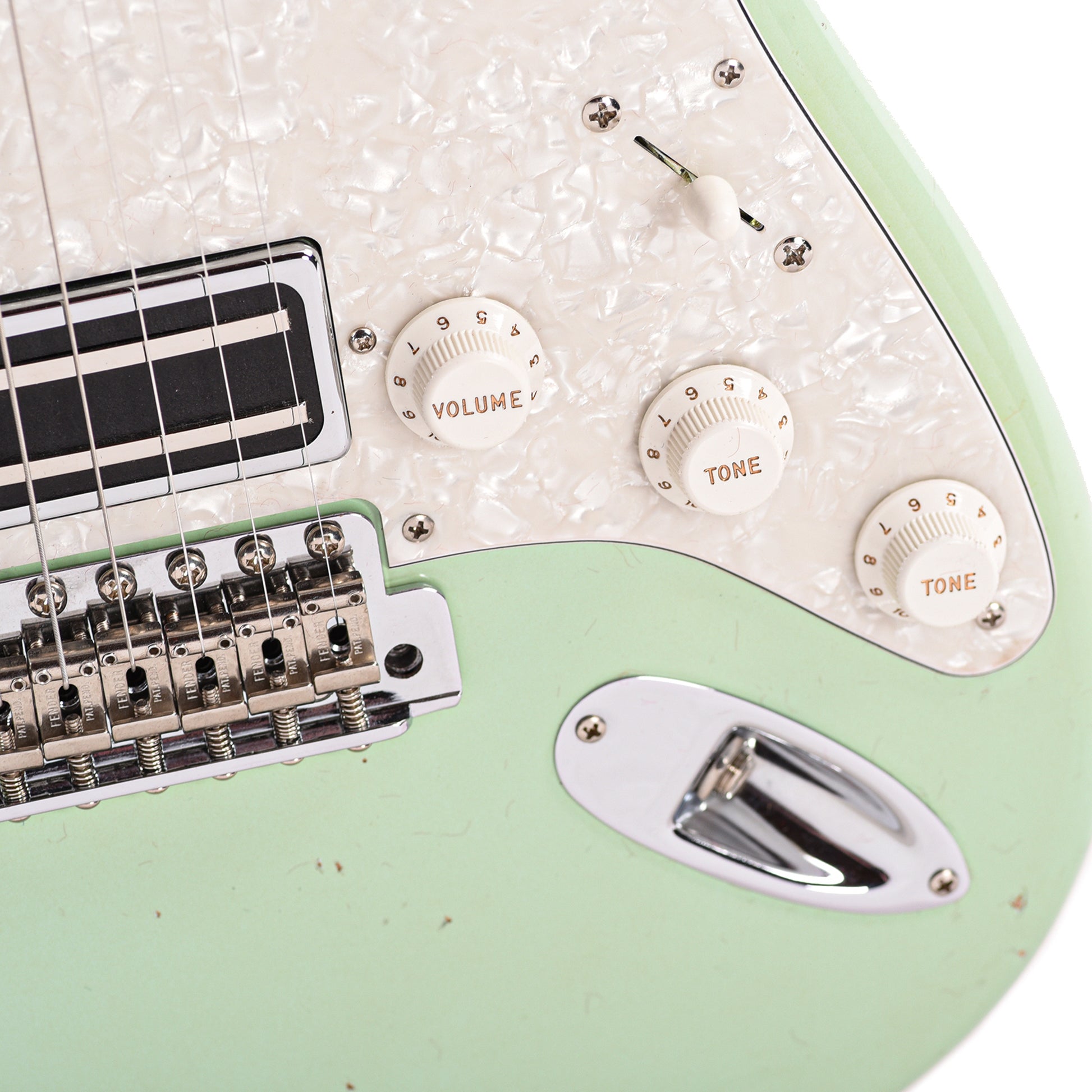 Fender Custom Shop Custom '50s Stratocaster HH Relic Aged Surf Green Apprentice Built by Dylan Del Pizzo-Howell Electric Guitars / Solid Body