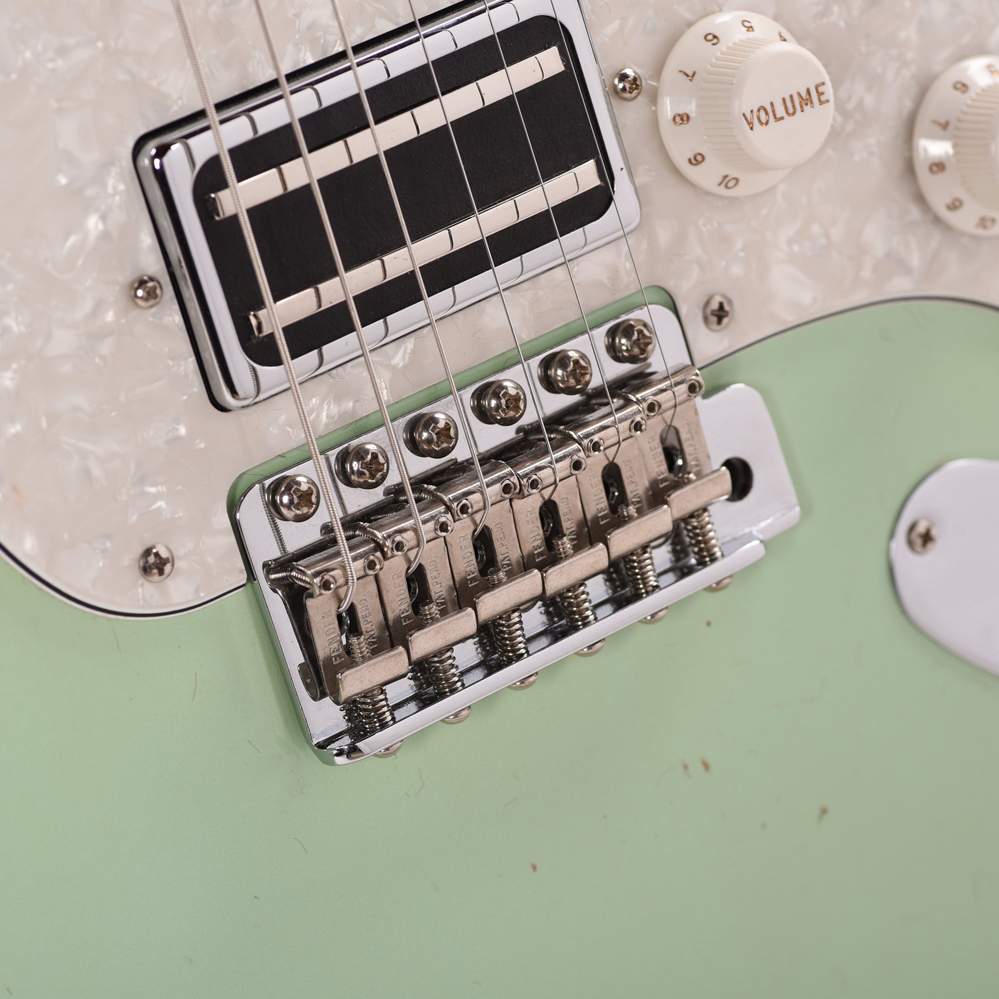 Fender Custom Shop Custom '50s Stratocaster HH Relic Aged Surf Green Apprentice Built by Dylan Del Pizzo-Howell Electric Guitars / Solid Body