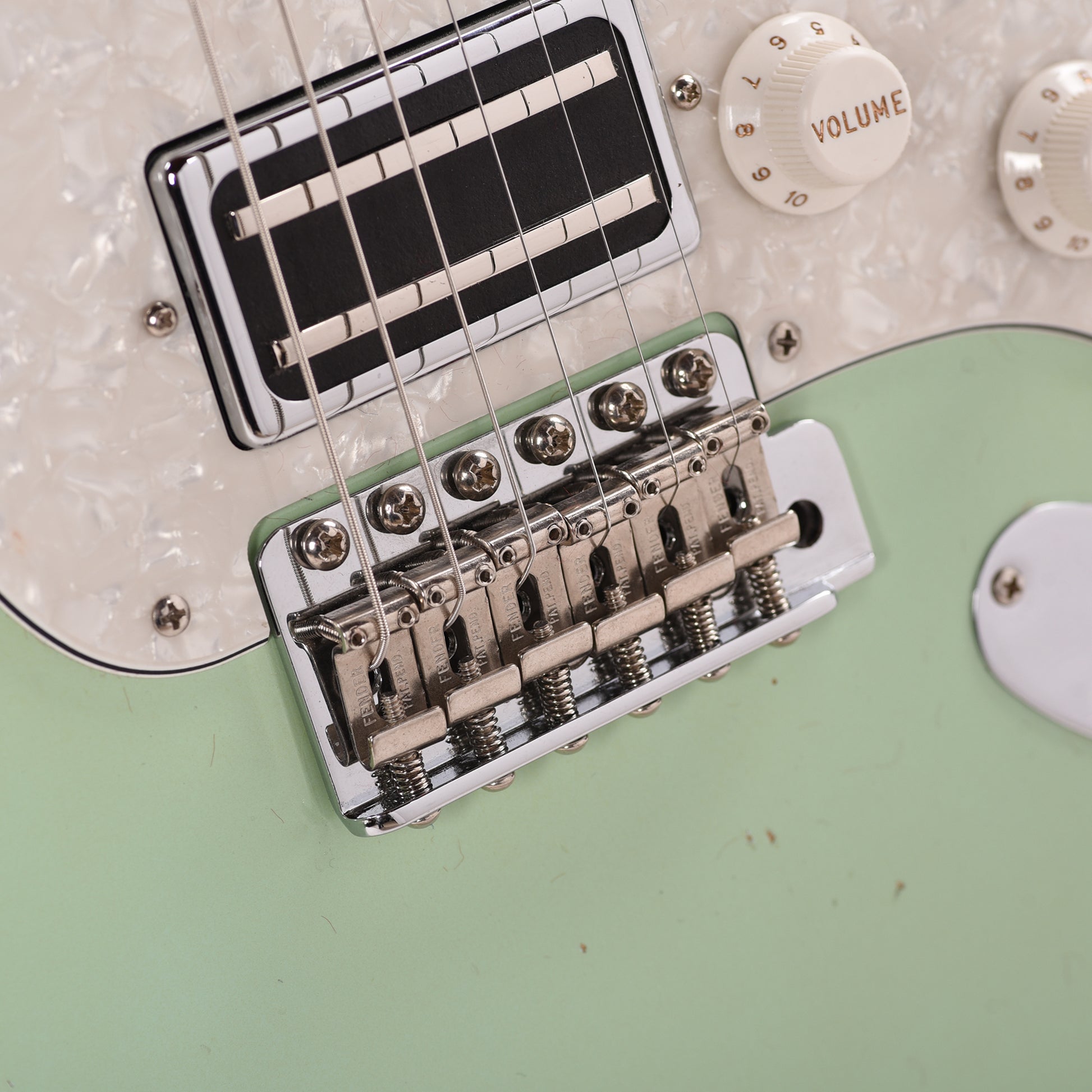 Fender Custom Shop Custom '50s Stratocaster HH Relic Aged Surf Green Apprentice Built by Dylan Del Pizzo-Howell Electric Guitars / Solid Body