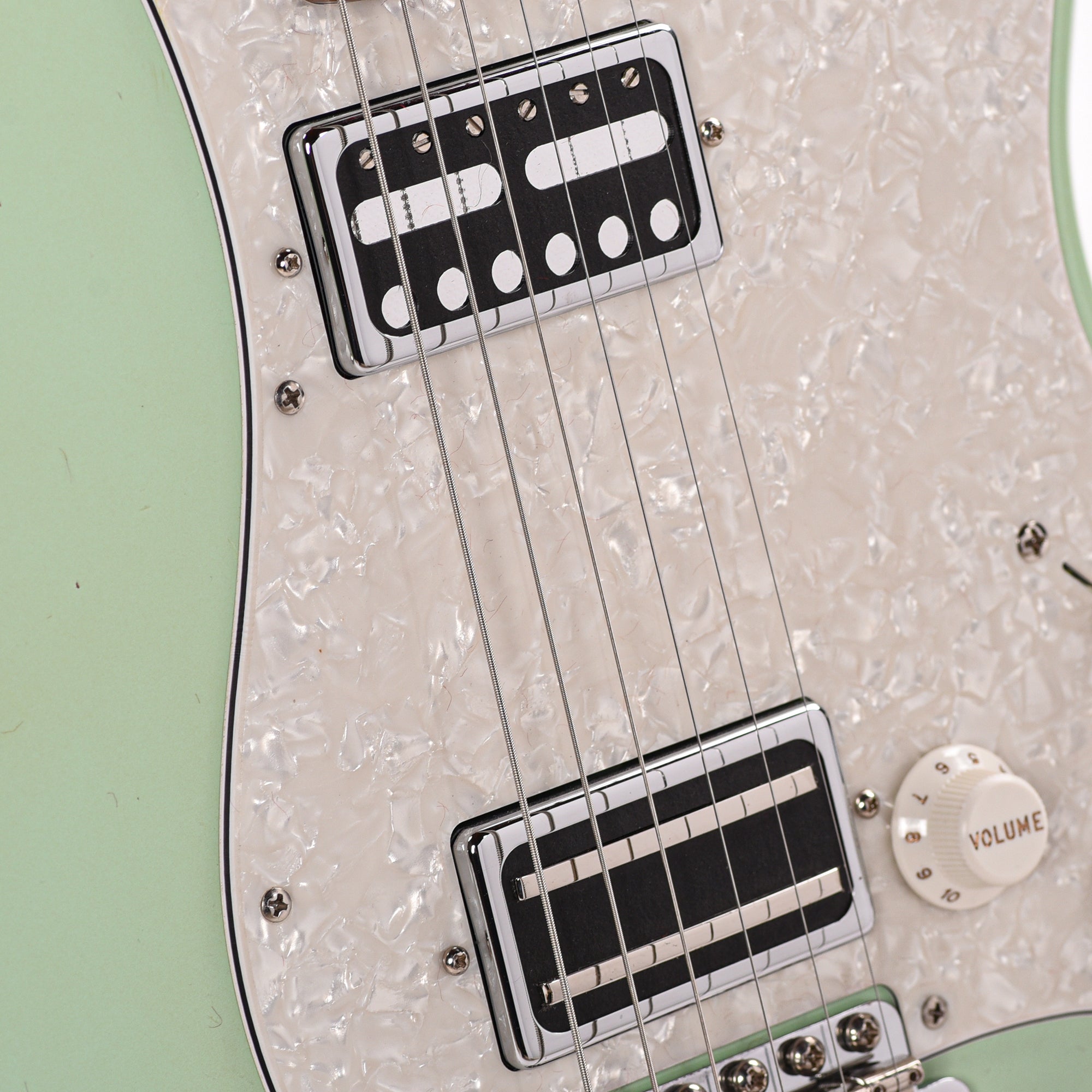 Fender Custom Shop Custom '50s Stratocaster HH Relic Aged Surf Green Apprentice Built by Dylan Del Pizzo-Howell Electric Guitars / Solid Body