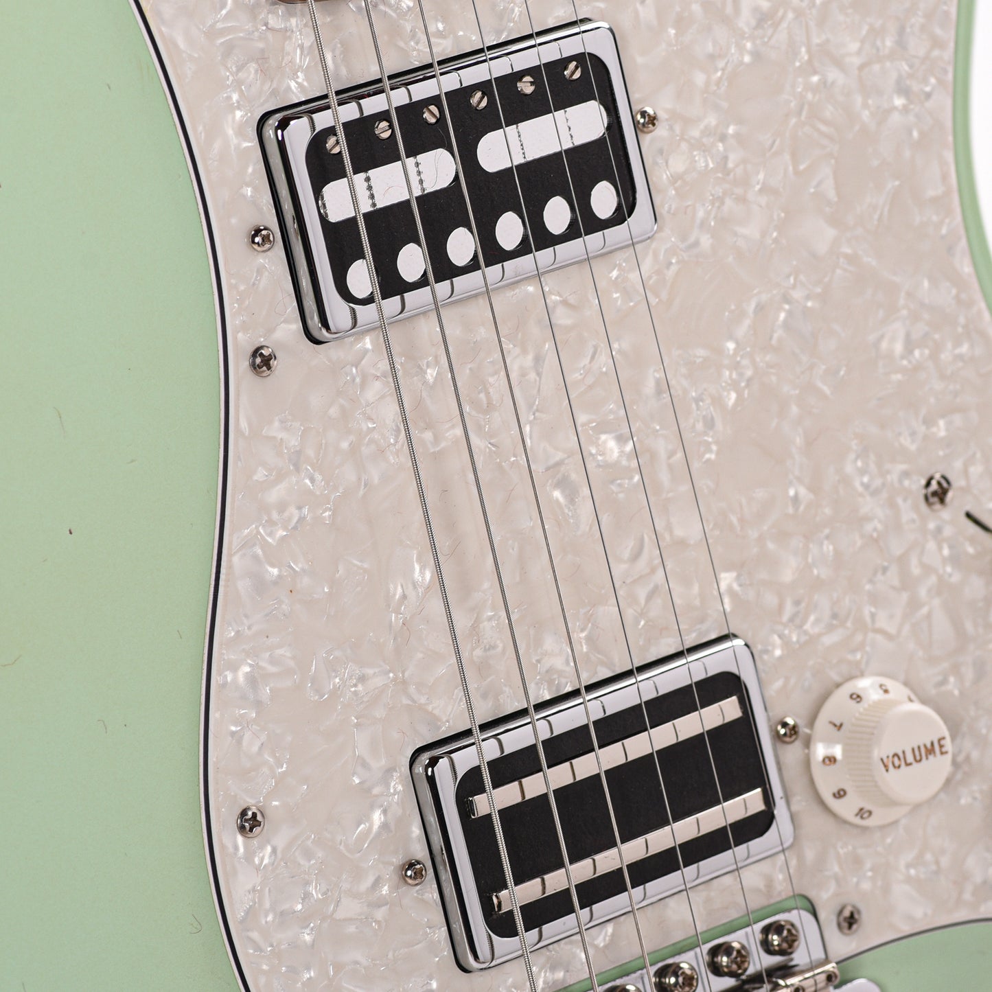 Fender Custom Shop Custom '50s Stratocaster HH Relic Aged Surf Green Apprentice Built by Dylan Del Pizzo-Howell Electric Guitars / Solid Body