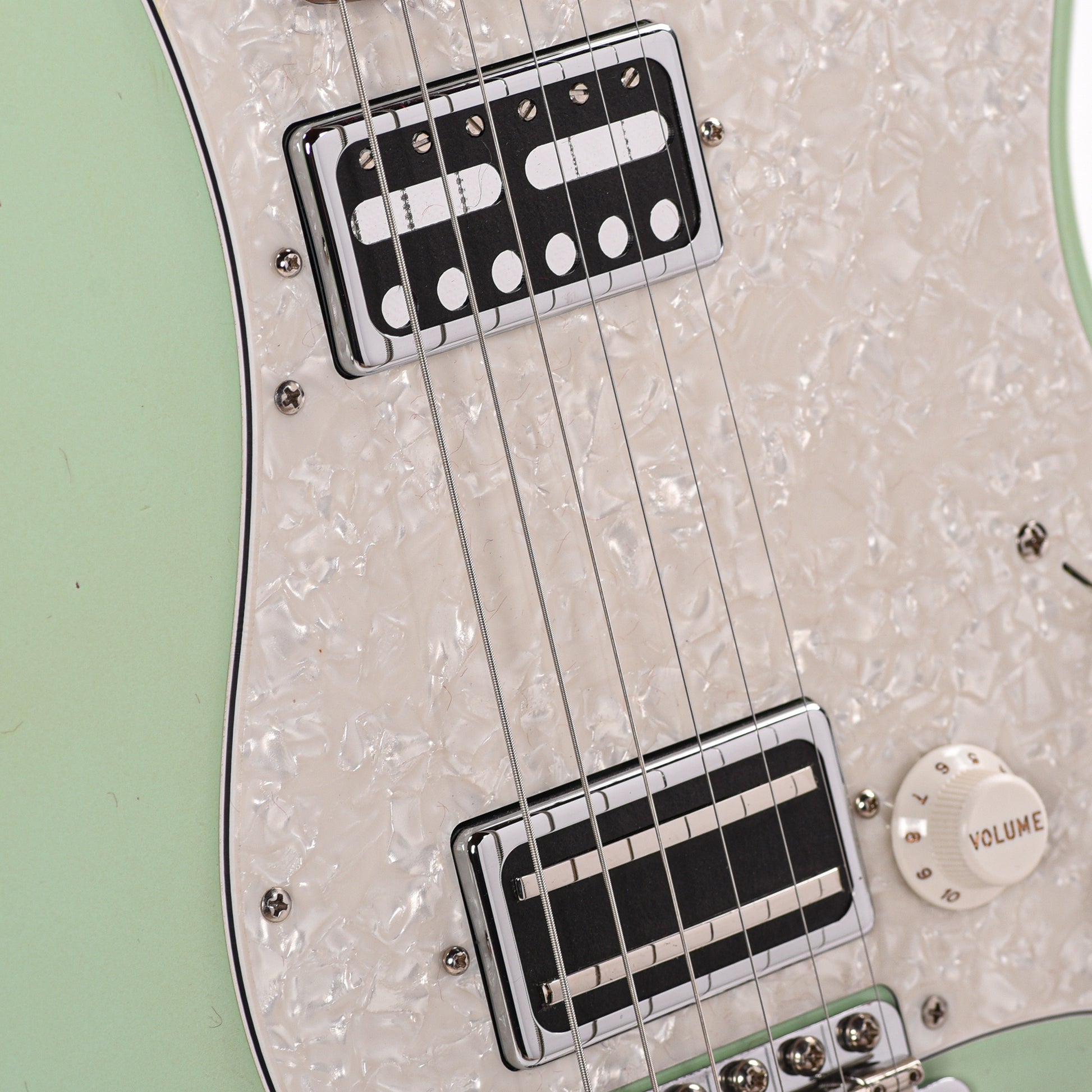 Fender Custom Shop Custom '50s Stratocaster HH Relic Aged Surf Green Apprentice Built by Dylan Del Pizzo-Howell Electric Guitars / Solid Body
