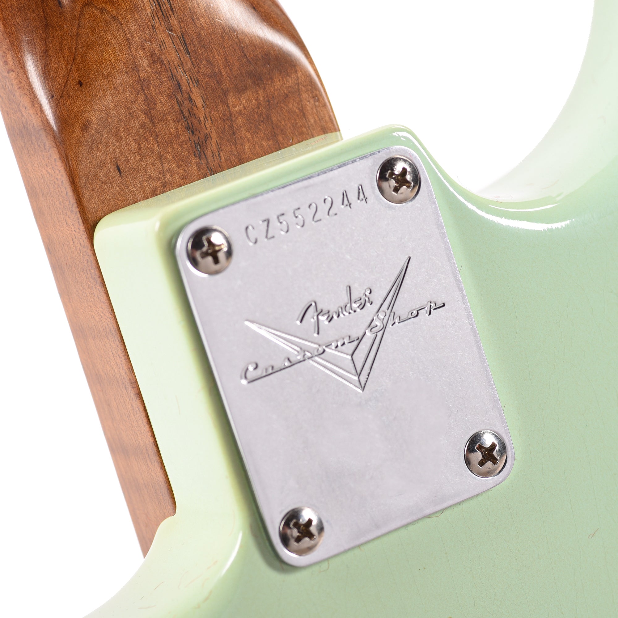 Fender Custom Shop Custom '50s Stratocaster HH Relic Aged Surf Green Apprentice Built by Dylan Del Pizzo-Howell Electric Guitars / Solid Body