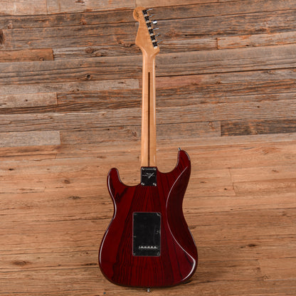 Fender Custom Shop Custom Classic Stratocaster Bing Cherry Transparent 2007 Electric Guitars / Solid Body