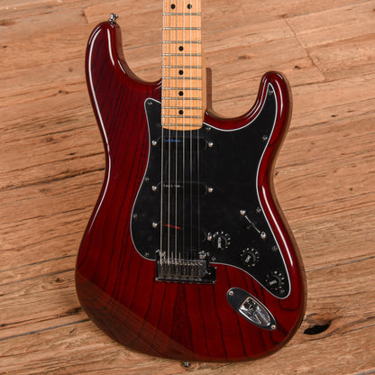 Fender Custom Shop Custom Classic Stratocaster Bing Cherry Transparent 2007 Electric Guitars / Solid Body