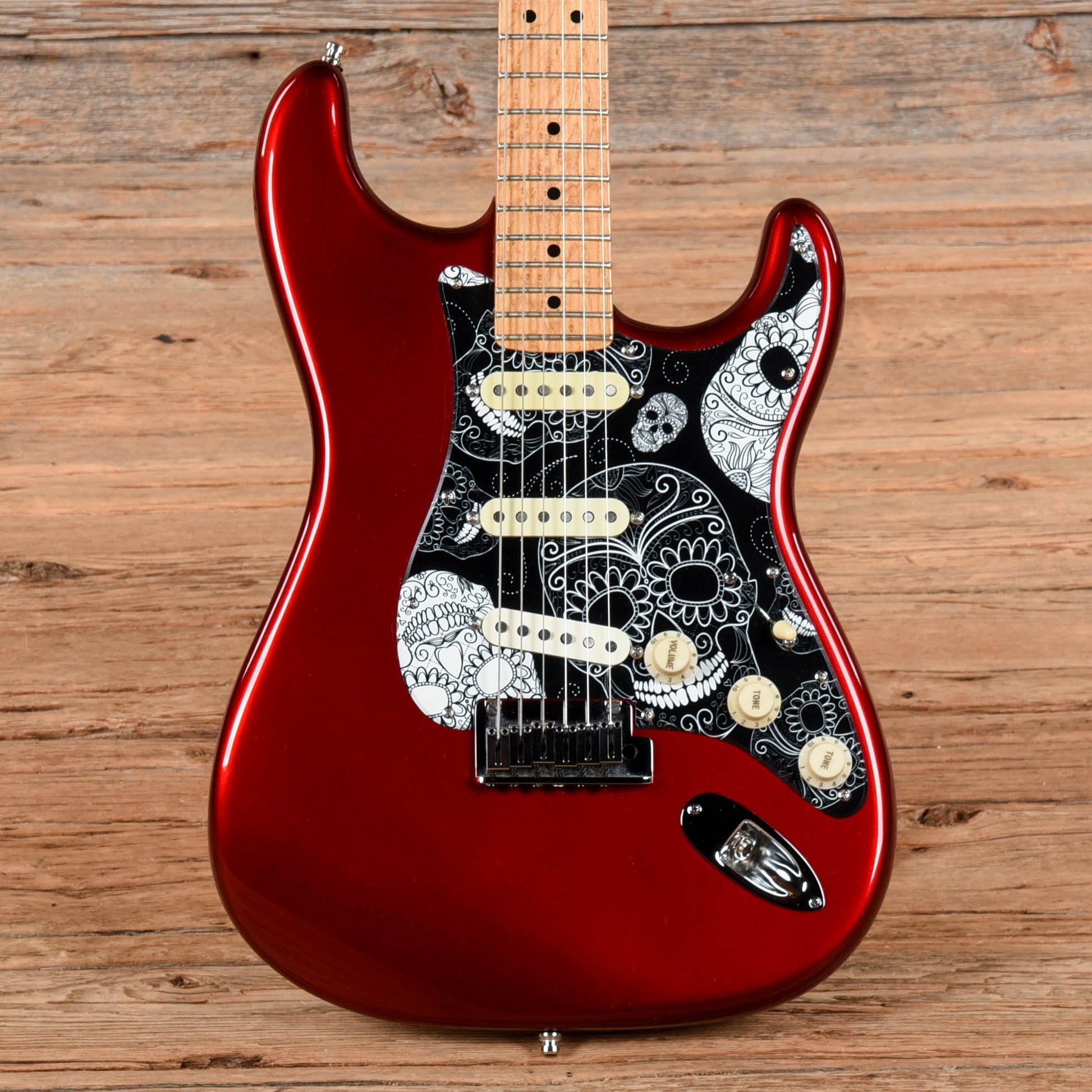Fender Custom Shop Custom Classic Stratocaster Neck with Unknown Body Candy Apple Red Electric Guitars / Solid Body