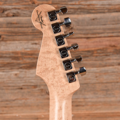 Fender Custom Shop Custom Deluxe Stratocaster Crimson Red Transparent 2013 Electric Guitars / Solid Body