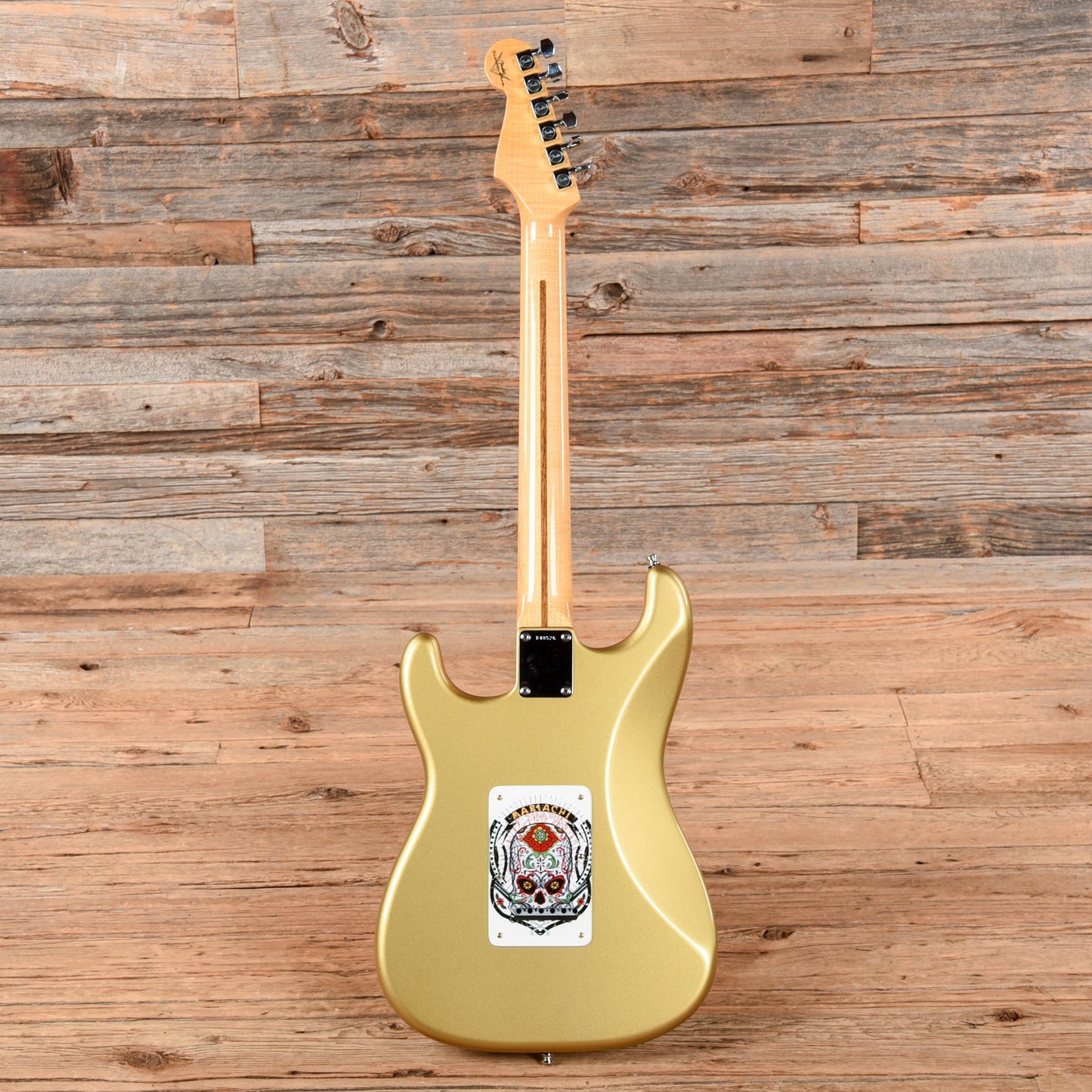 Fender Custom Shop Custom Deluxe Stratocaster HLE Gold 2009 Electric Guitars / Solid Body