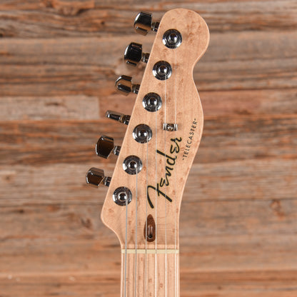 Fender Custom Shop Custom Deluxe Telecaster Black Electric Guitars / Solid Body
