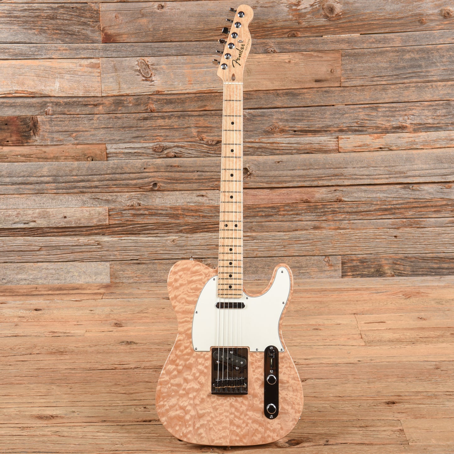 Fender Custom Shop Custom Deluxe Telecaster Natural 2014 Electric Guitars / Solid Body