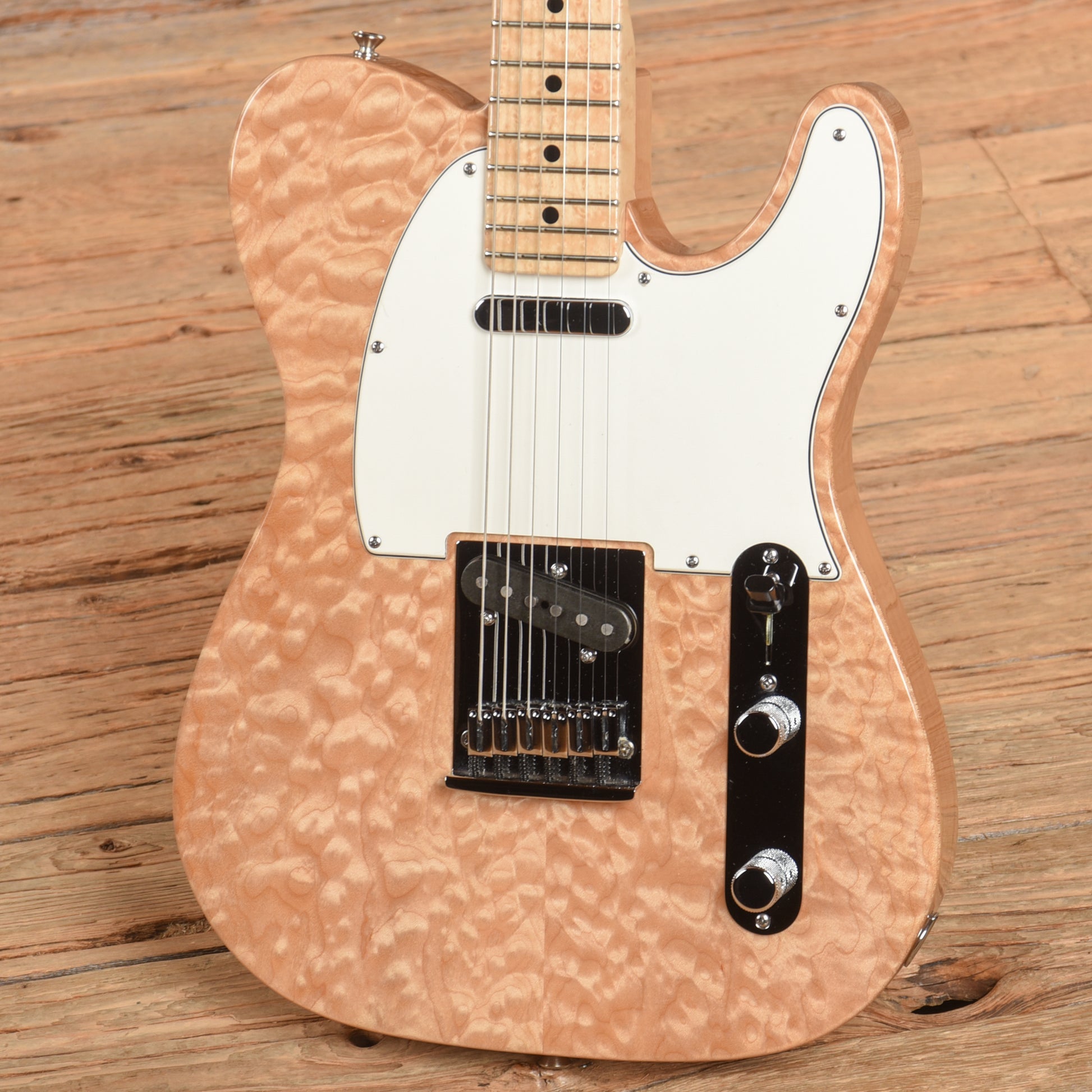 Fender Custom Shop Custom Deluxe Telecaster Natural 2014 Electric Guitars / Solid Body