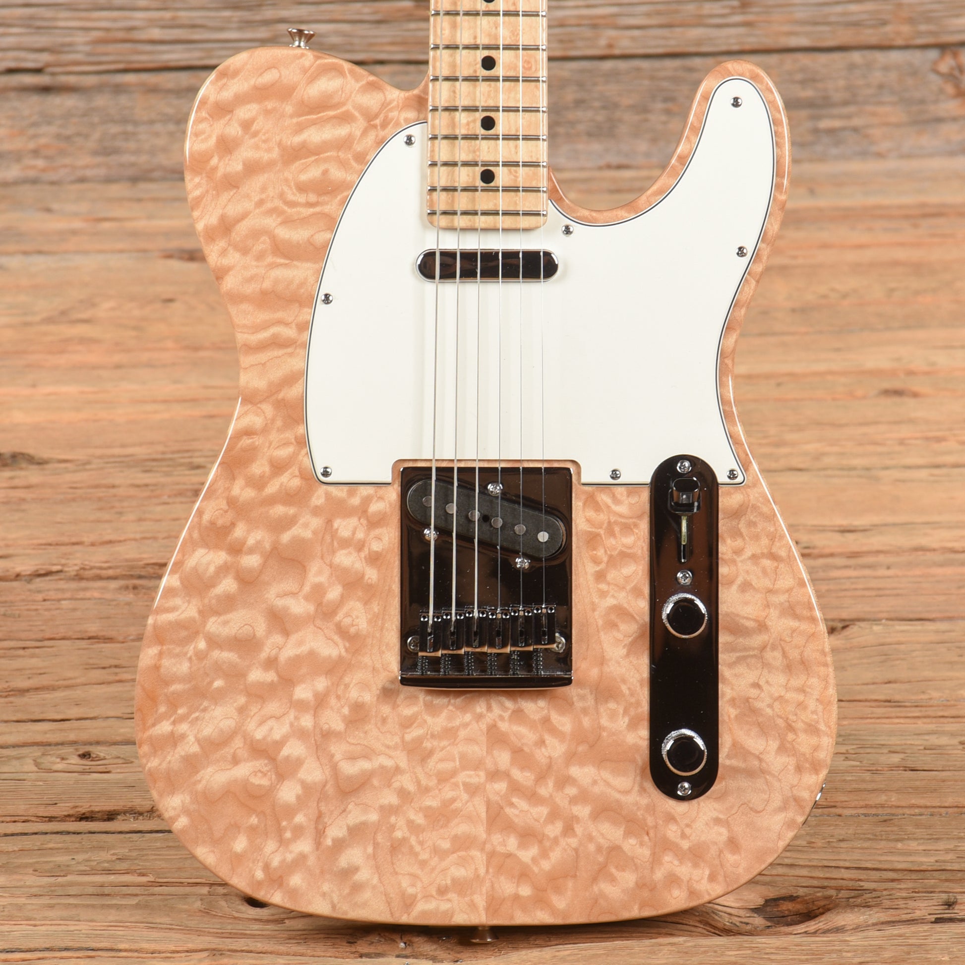 Fender Custom Shop Custom Deluxe Telecaster Natural 2014 Electric Guitars / Solid Body