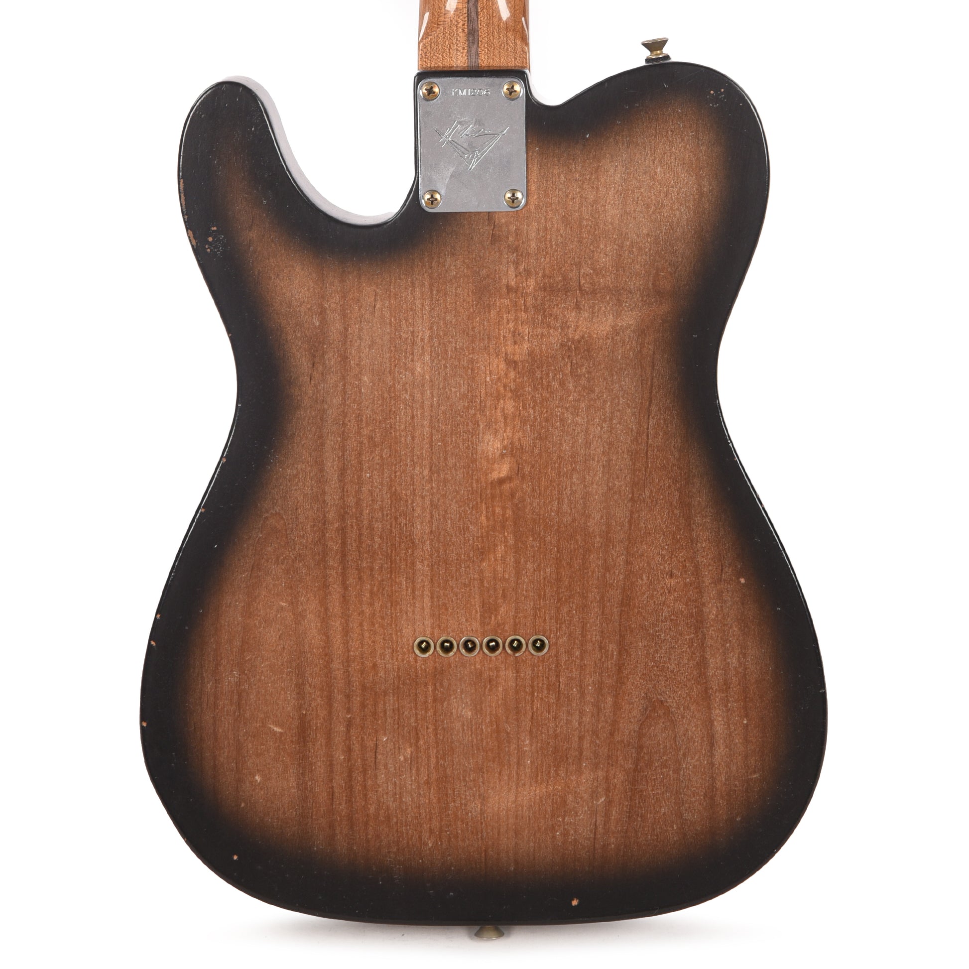 Fender Custom Shop Custom Roasted '50s Telecaster Journeyman Relic Black Burst Master Built by Kyle McMillin Electric Guitars / Solid Body
